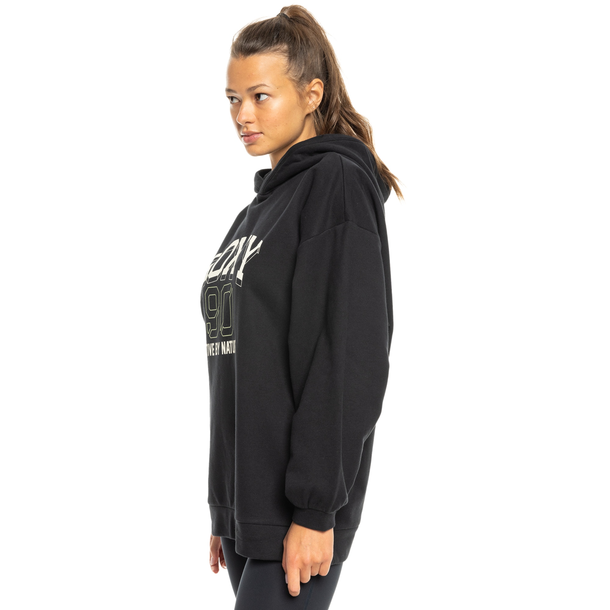 Sudadera de mujer Essential Energy Roxy - Negro Negro-4