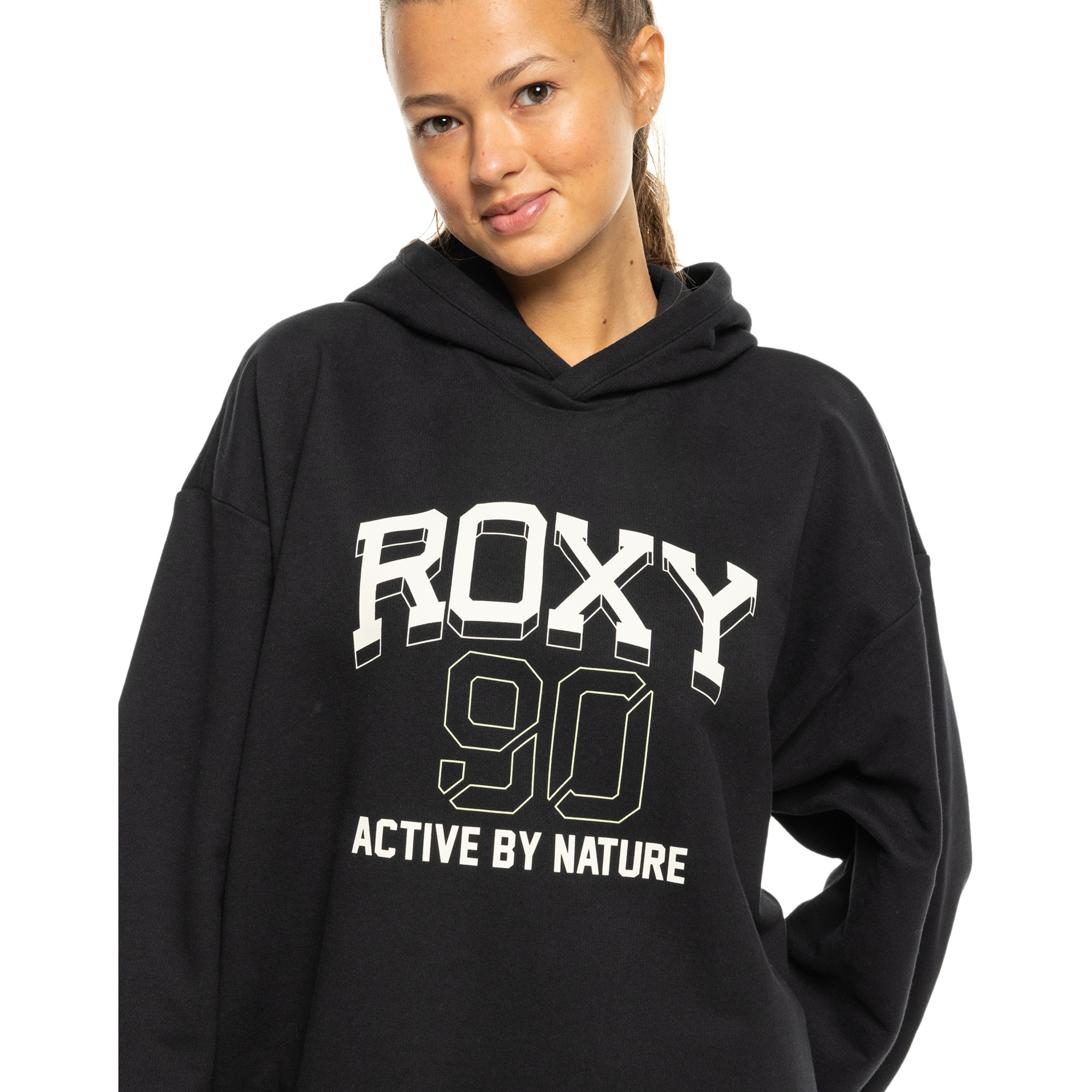 Sudadera de mujer Essential Energy Roxy - Negro Negro-5