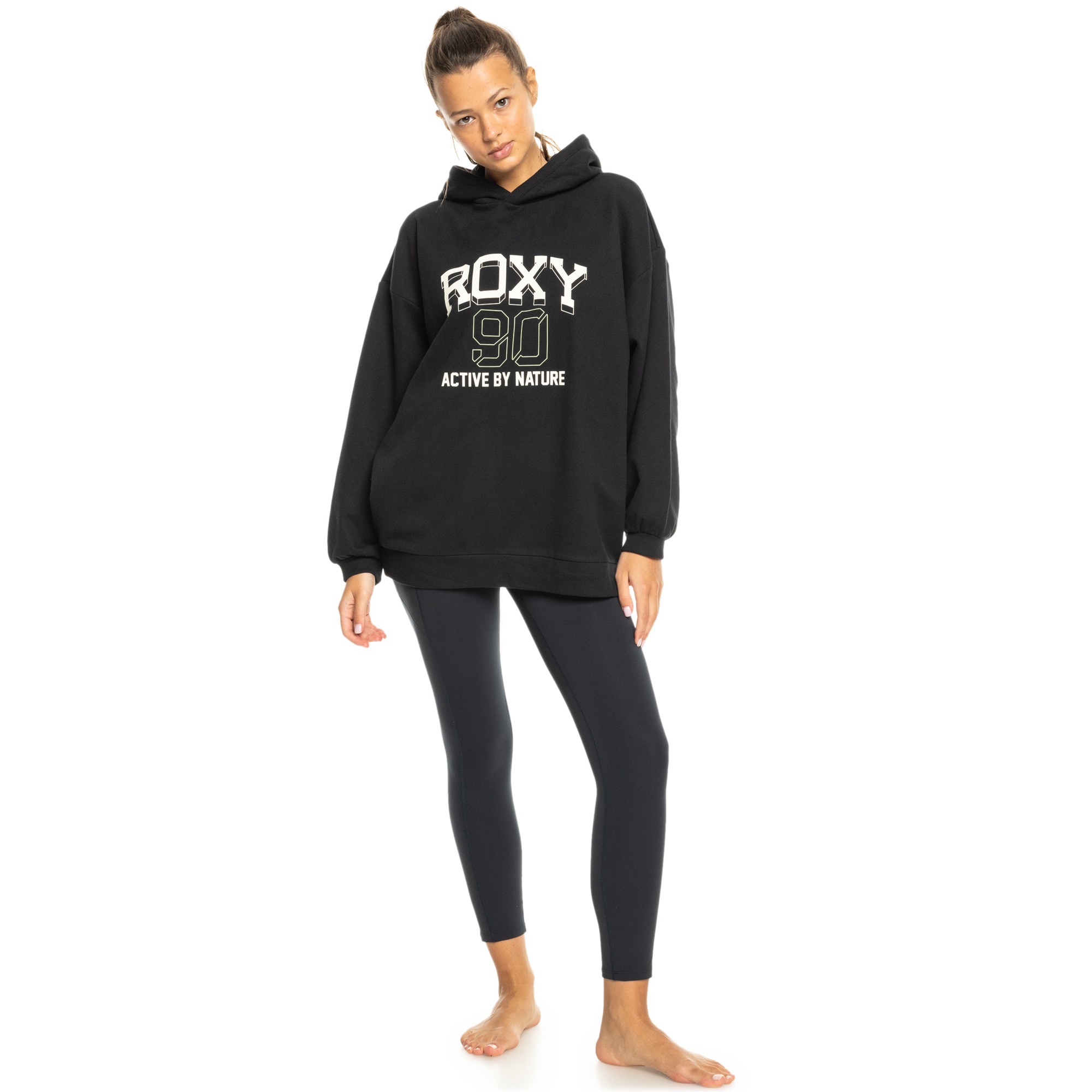 Sudadera de mujer Essential Energy Roxy - Negro Negro-6