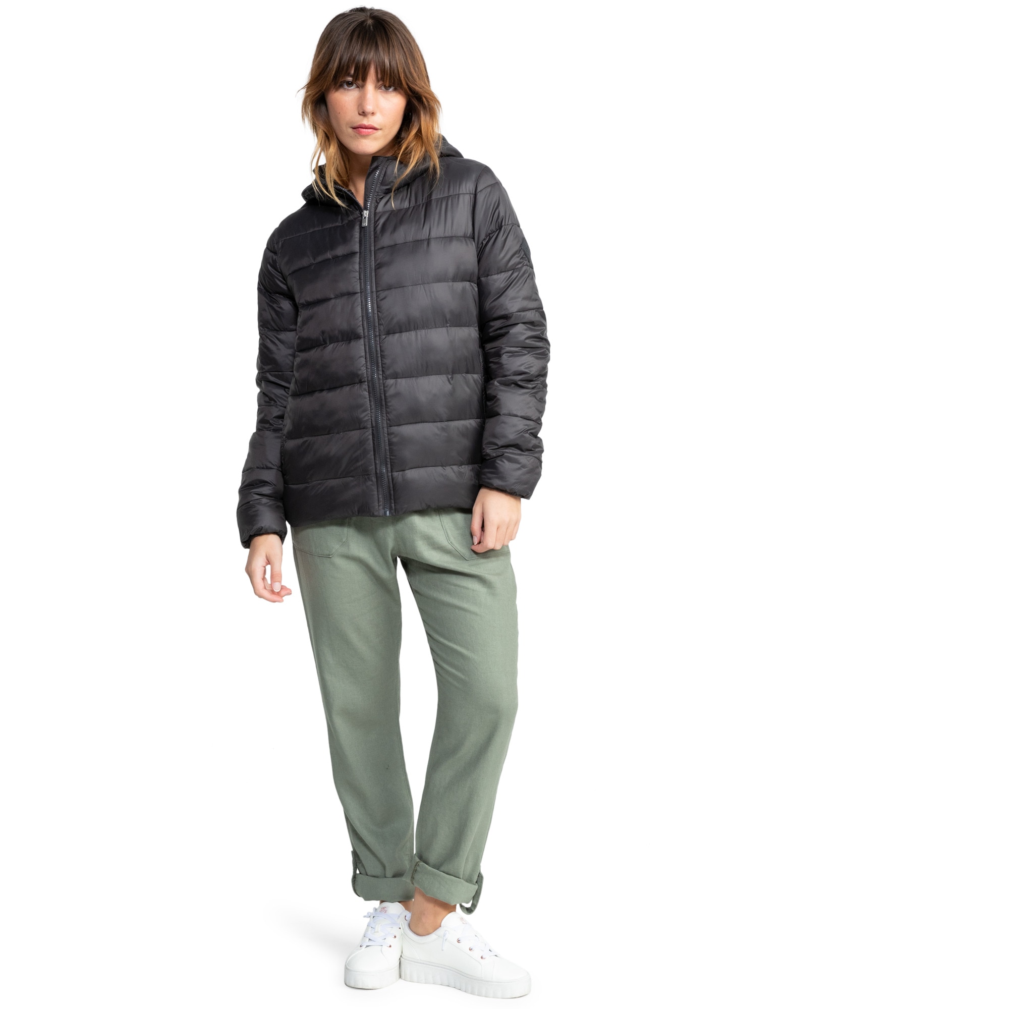 Imagen 6 de Abrigo de mujer Wind Bliss Roxy - Negro Negro