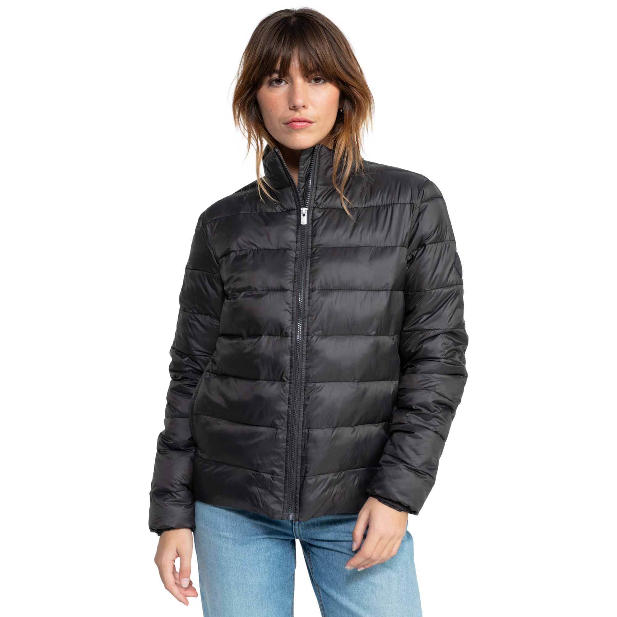 Roxy Abrigo de mujer Wind Bliss Negro
