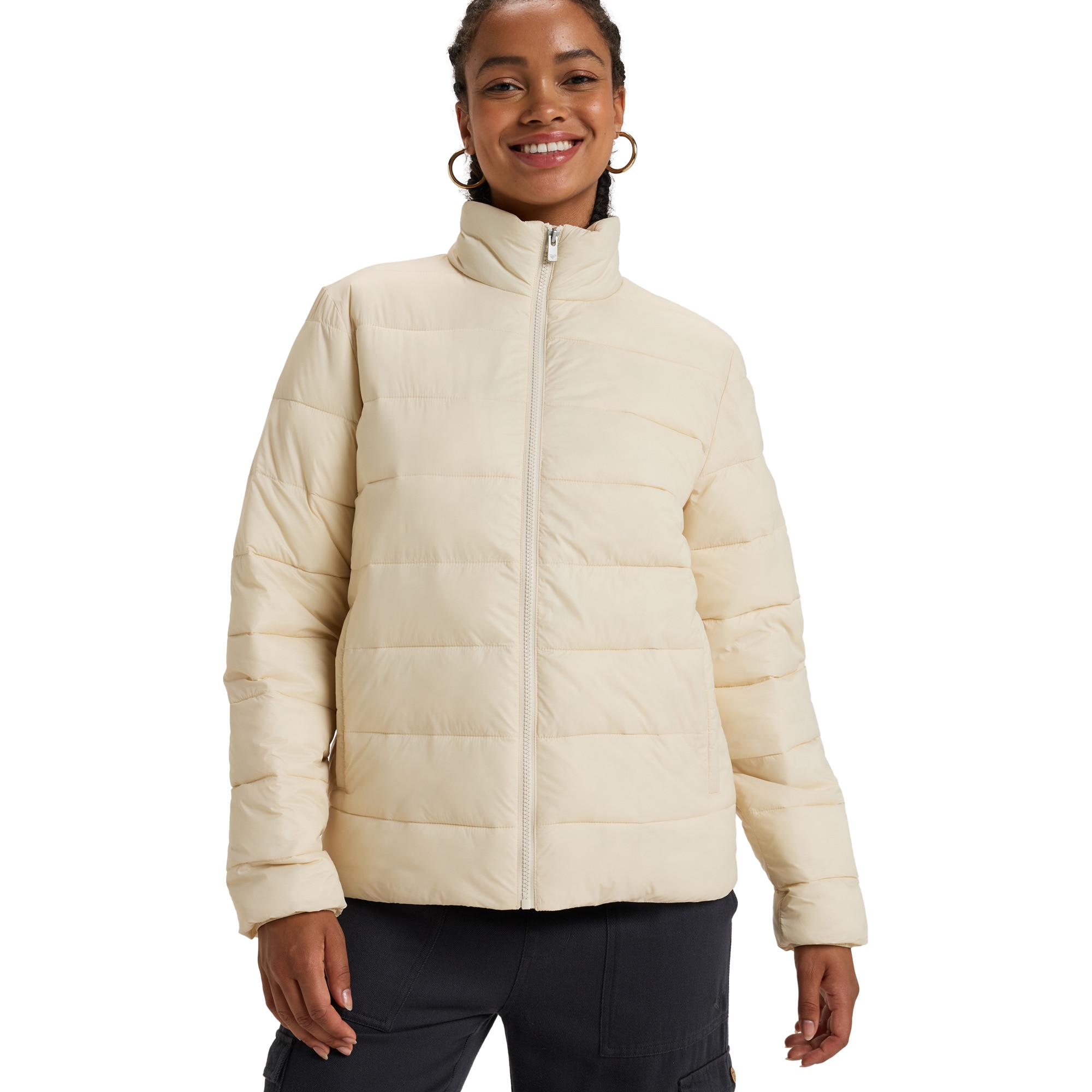 Roxy Abrigo de mujer Wind Bliss Negro