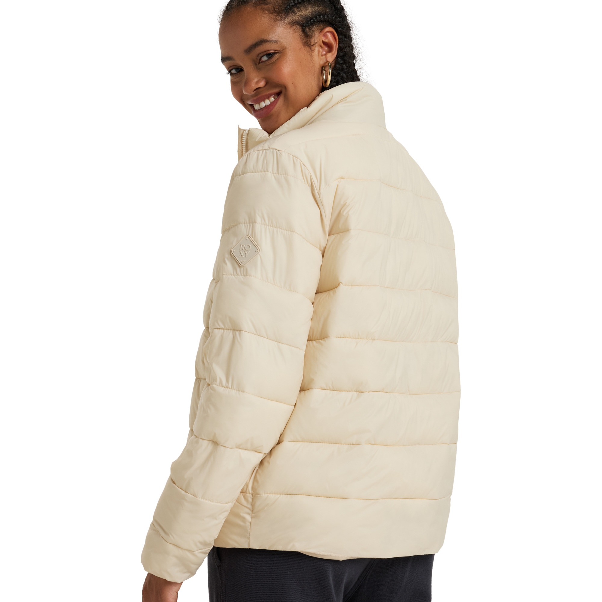 Imagen 3 de Abrigo de mujer Wind Bliss Roxy - Natural Natural