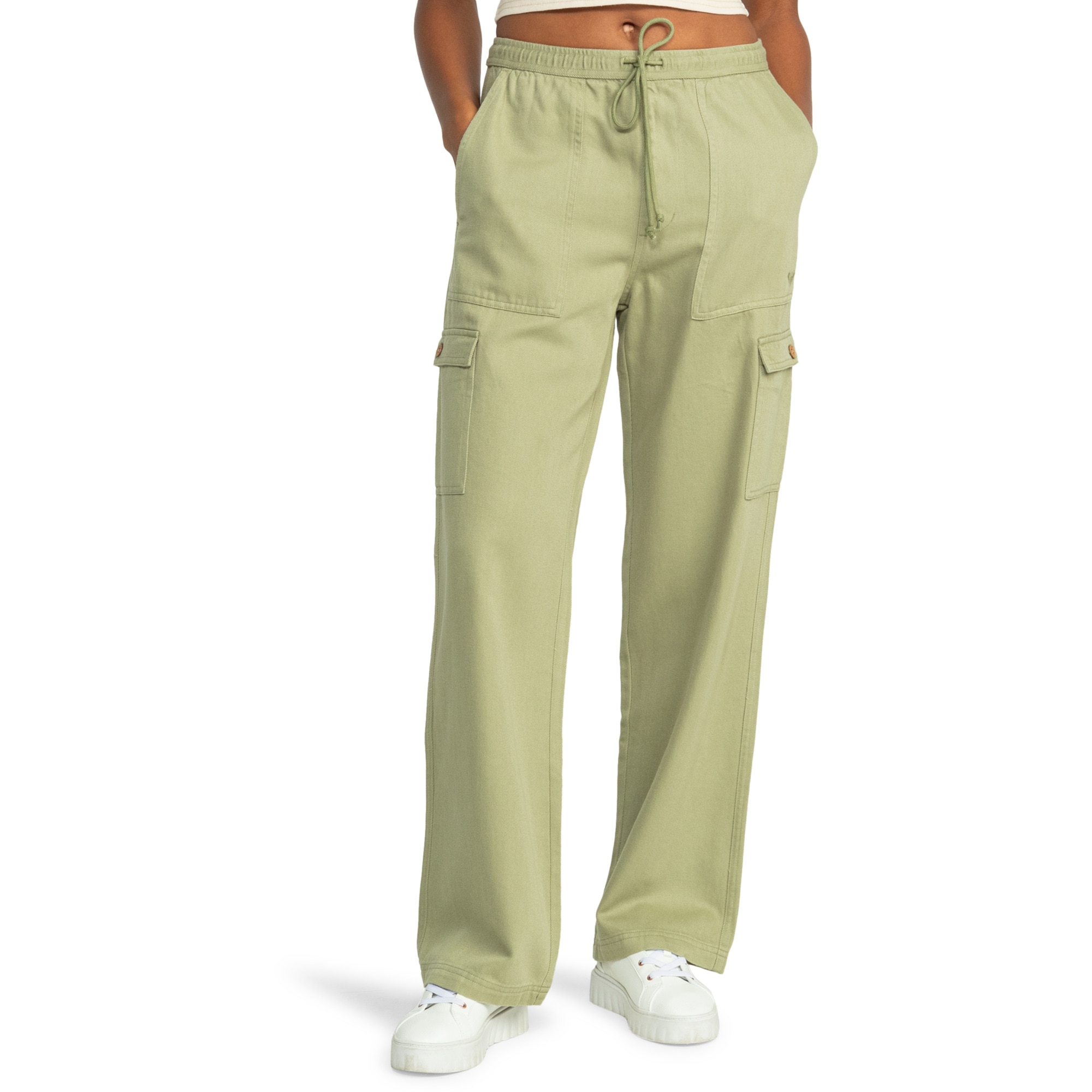 Pantalón de mujer Precious Roxy - Verde Verde-1