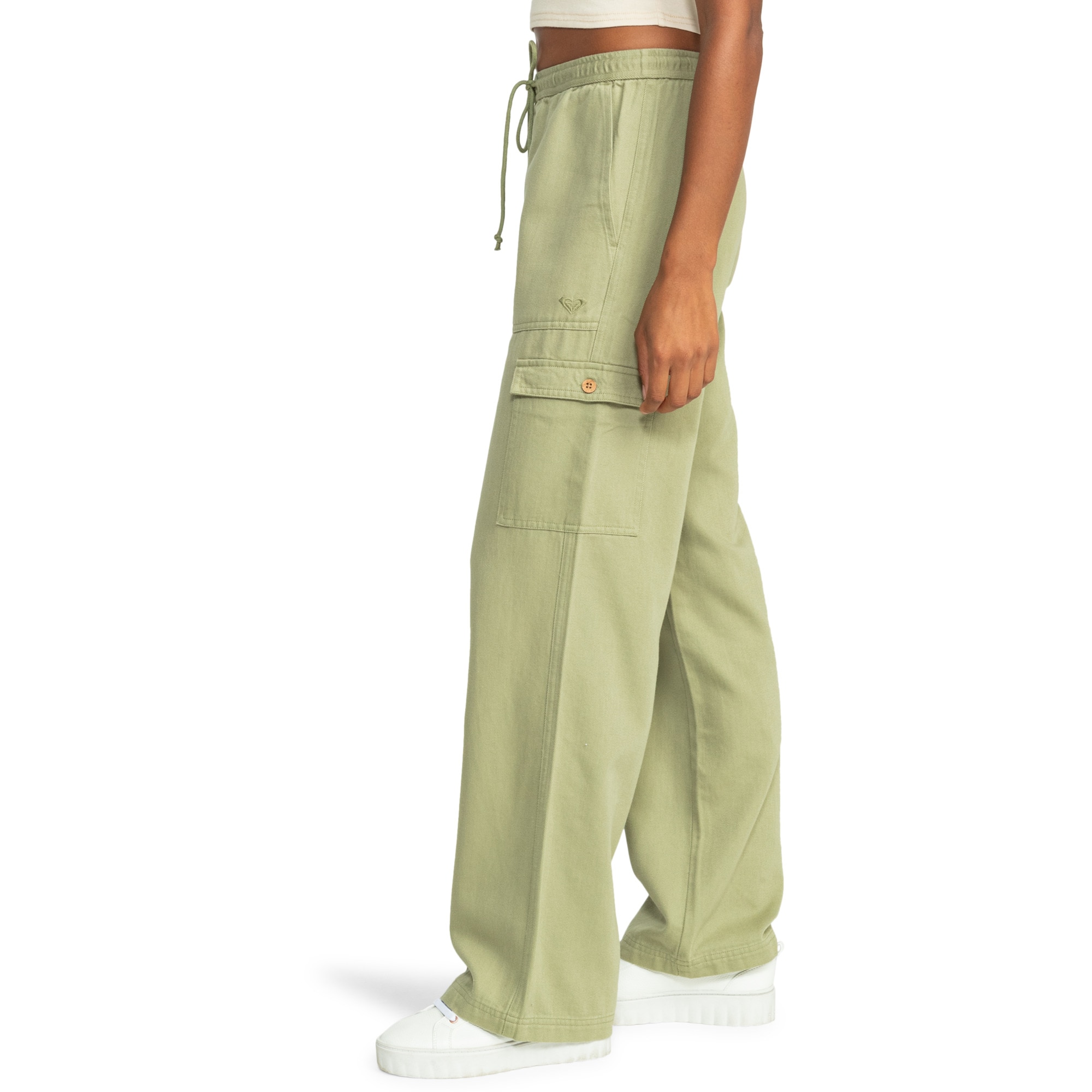 Pantalón de mujer Precious Roxy - Verde Verde-4