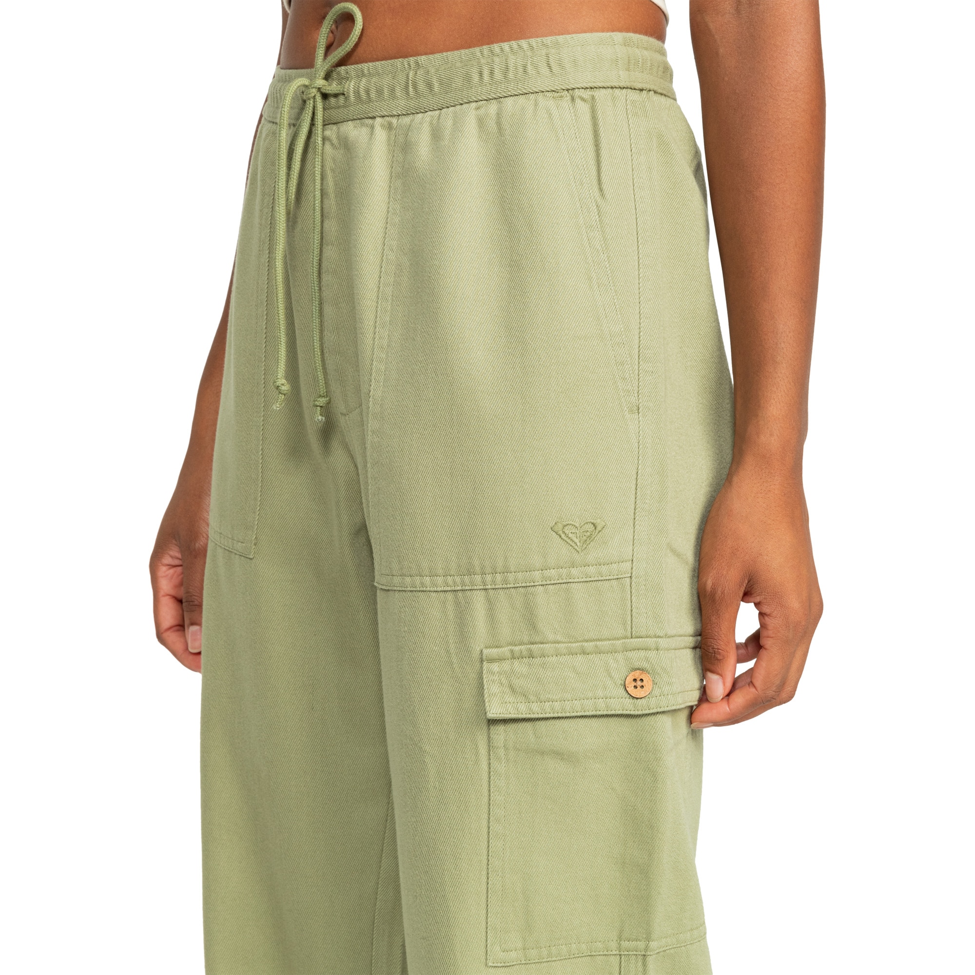 Pantalón de mujer Precious Roxy - Verde Verde-5