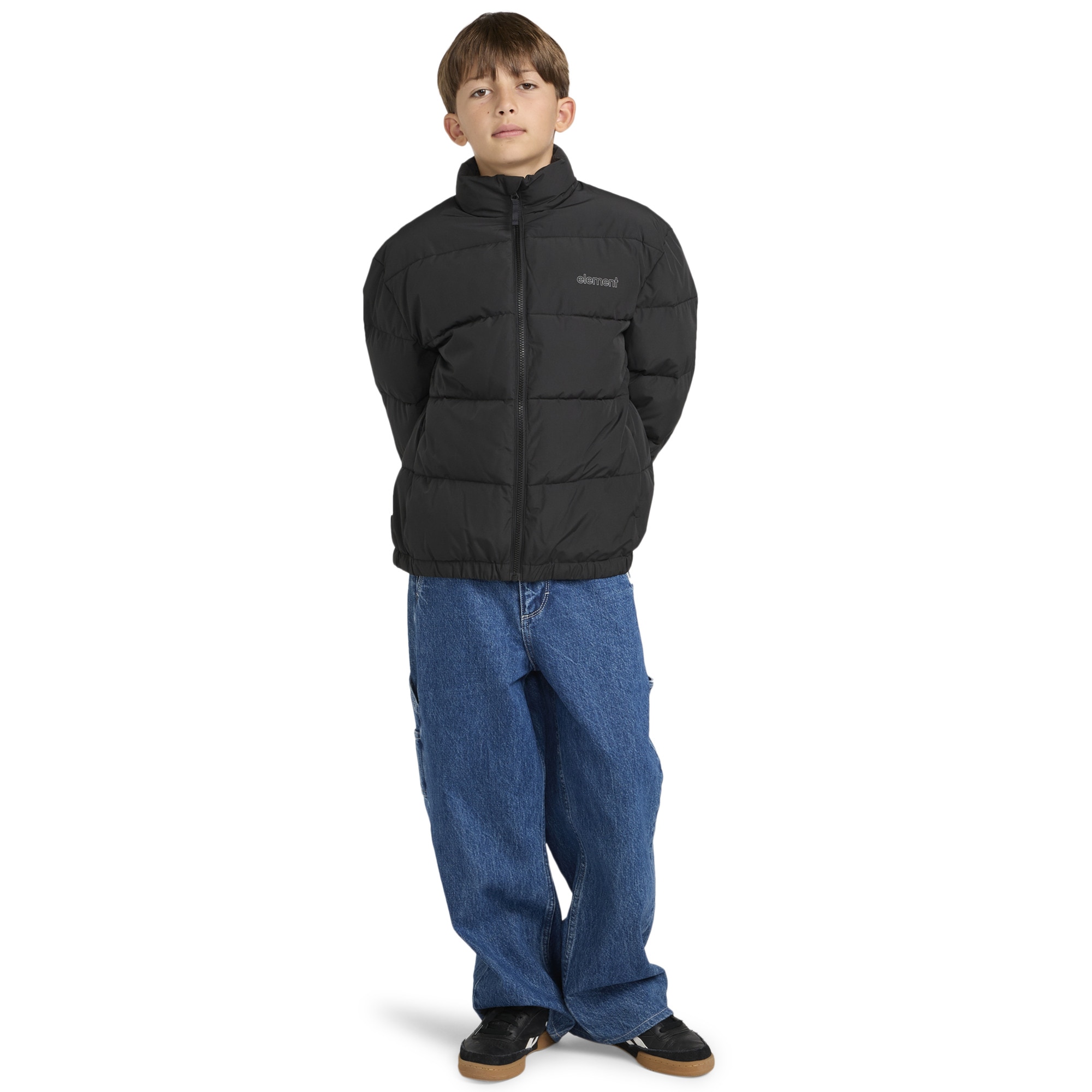 Imagen 5 de Abrigo de niños Classic Element - Negro Negro