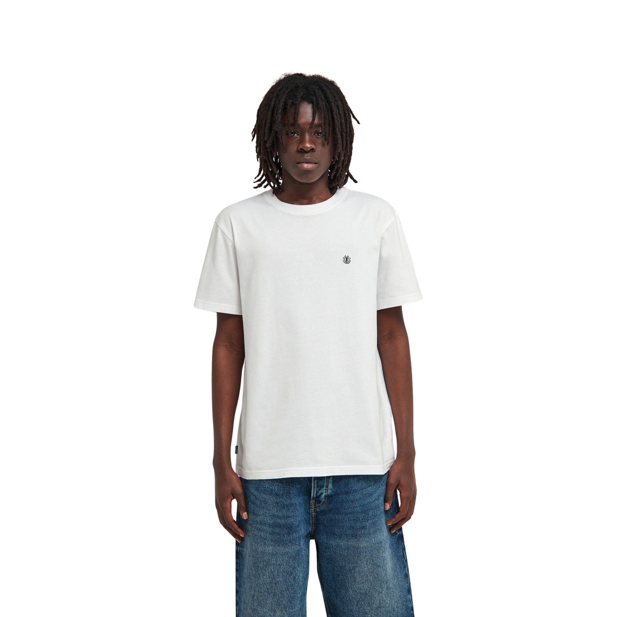 Camiseta de hombre Icon Embroidery Element - Blanco Blanco-1