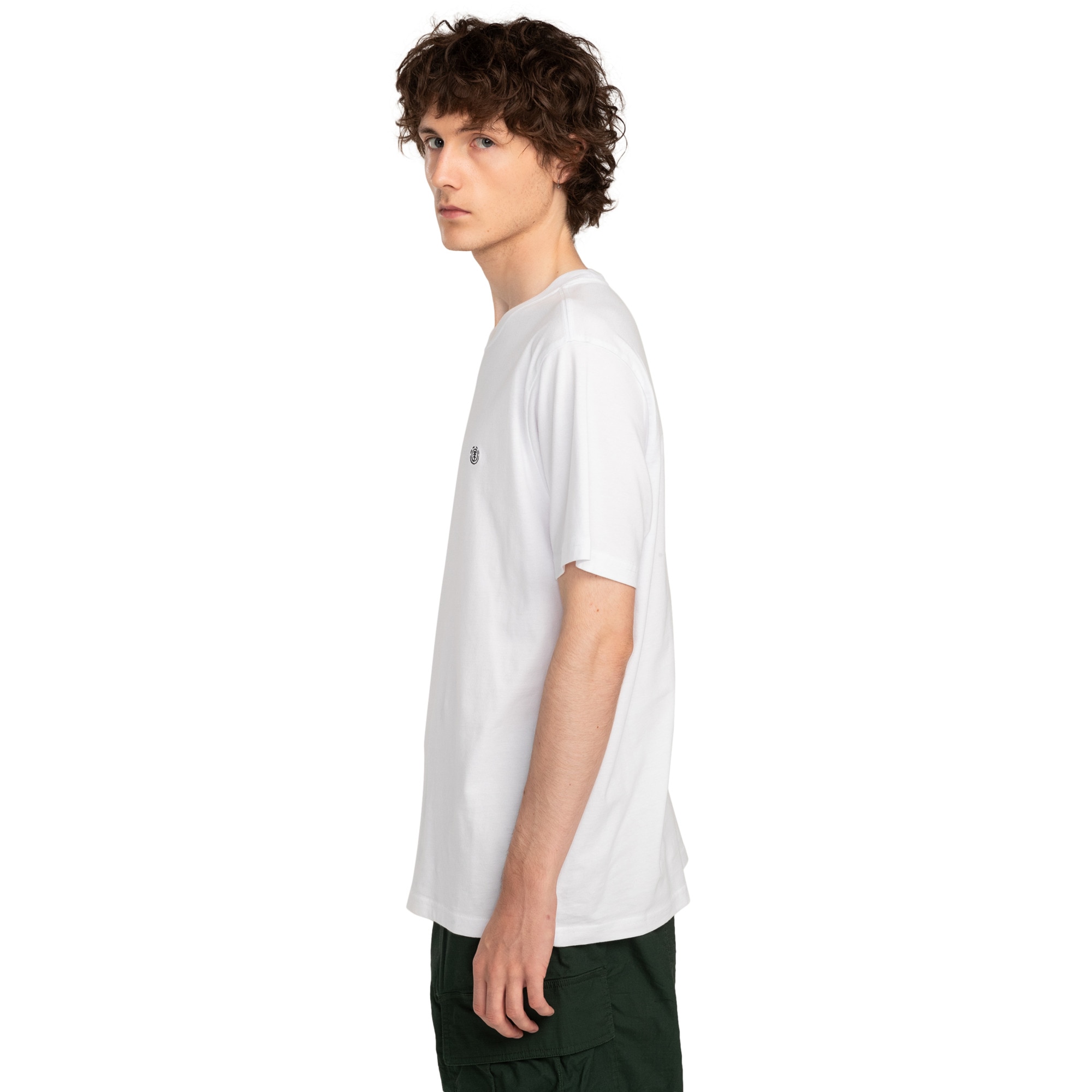 Camiseta de hombre Icon Embroidery Element - Blanco Blanco-3