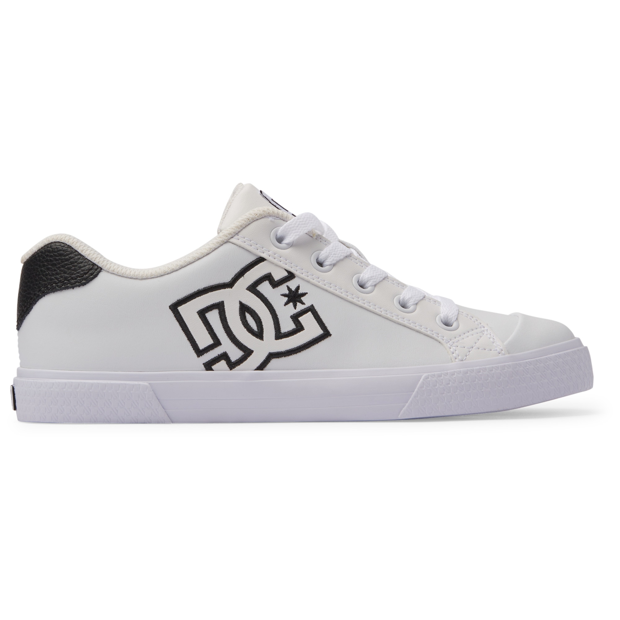 DC Shoes Zapatos de mujer Chelsea Blanco / Negro