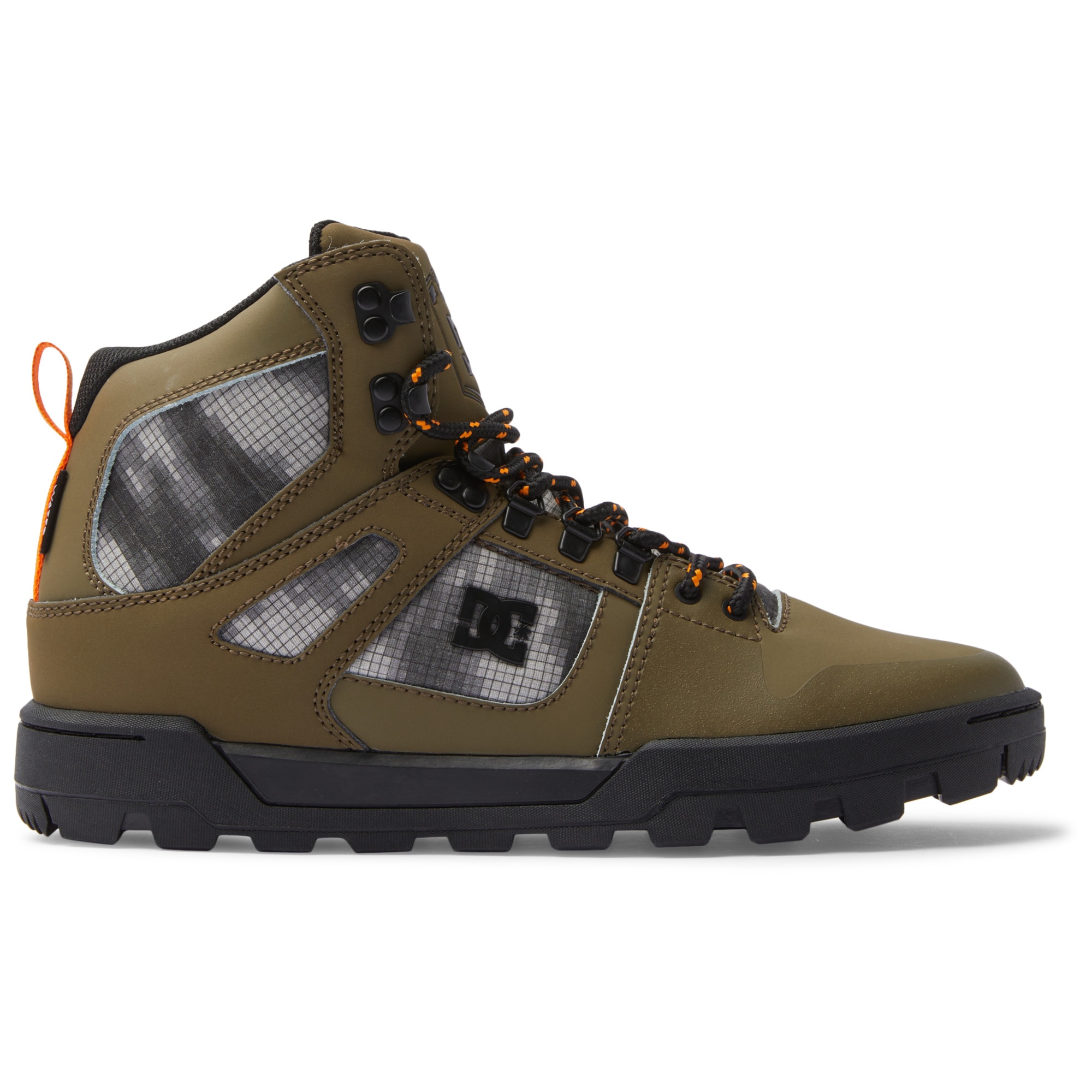 DC Shoes Botas de hombre Pure Hi Negro