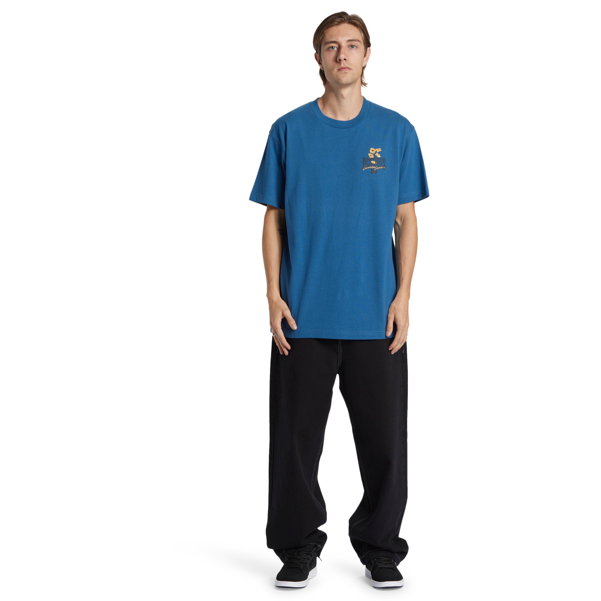 Camiseta de hombre Growing Pains DC Shoes - Azul marino Azul marino-3