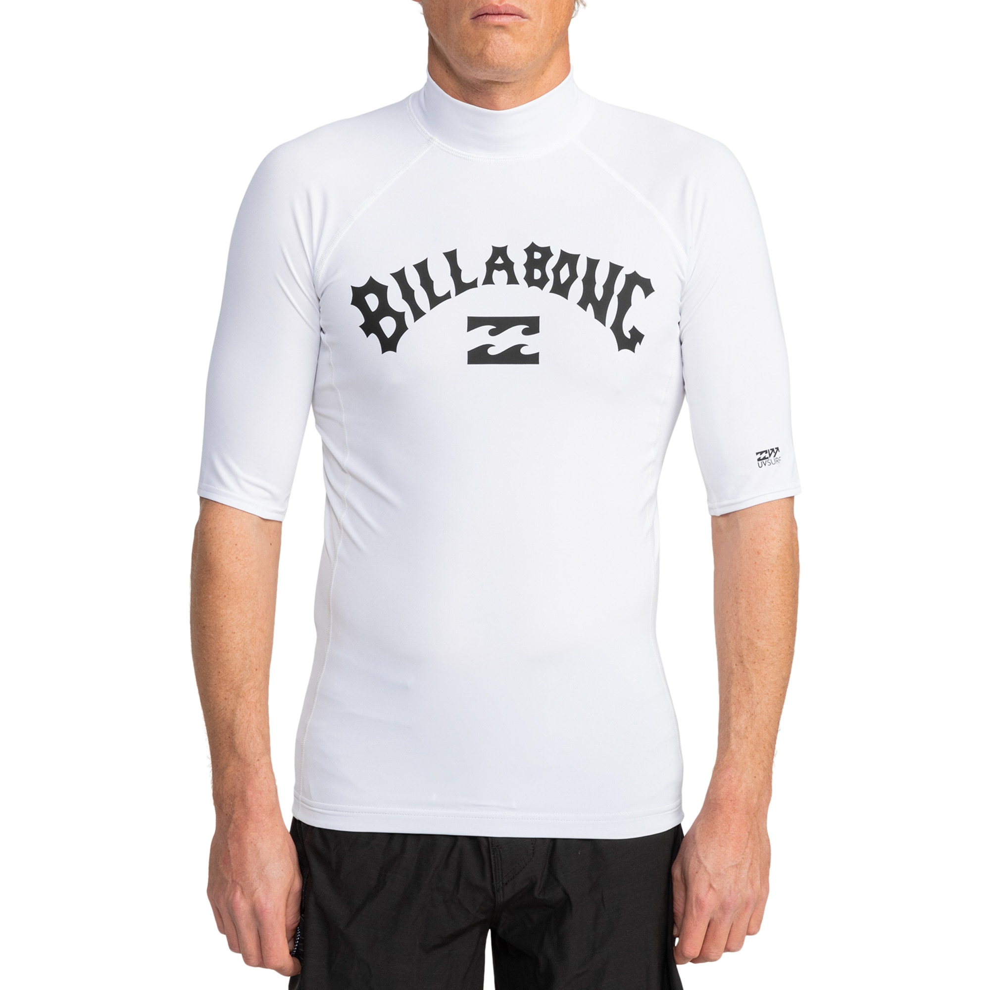 Billabong Lycra de surf de hombre Logo Surf Blanco
