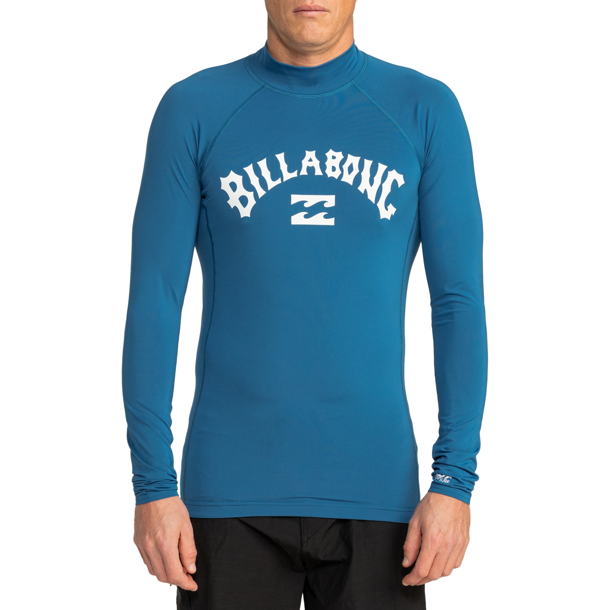 Billabong Lycra de surf de hombre Logo Surf Azul oscuro