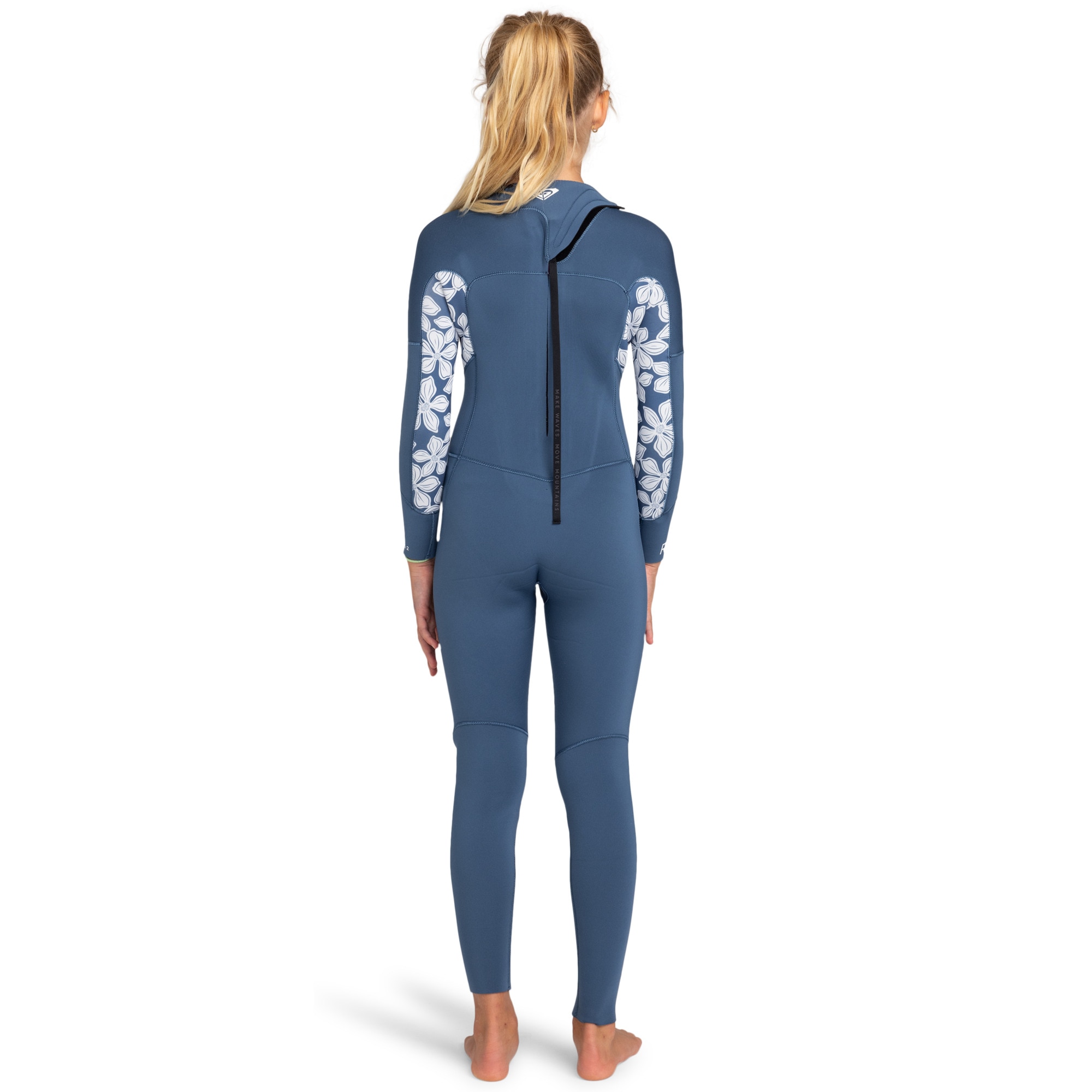 Traje de surf de niños 3/2mm Swell Series Roxy - Azul Azul-2
