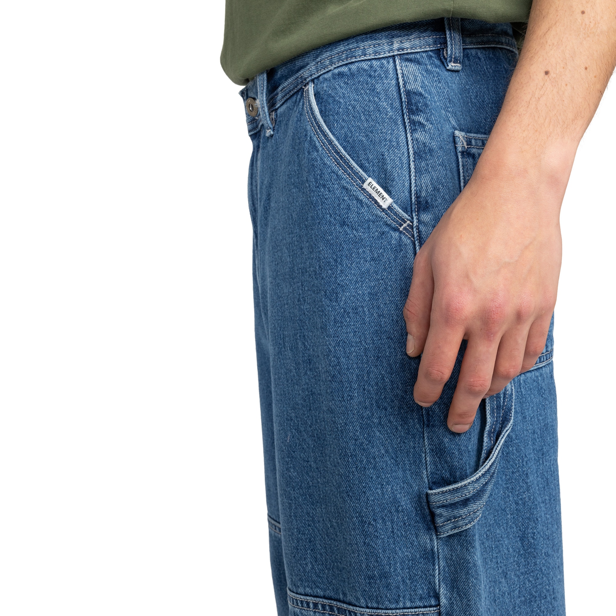 Pantalón de hombre Carpenter Element - Azul Azul-4