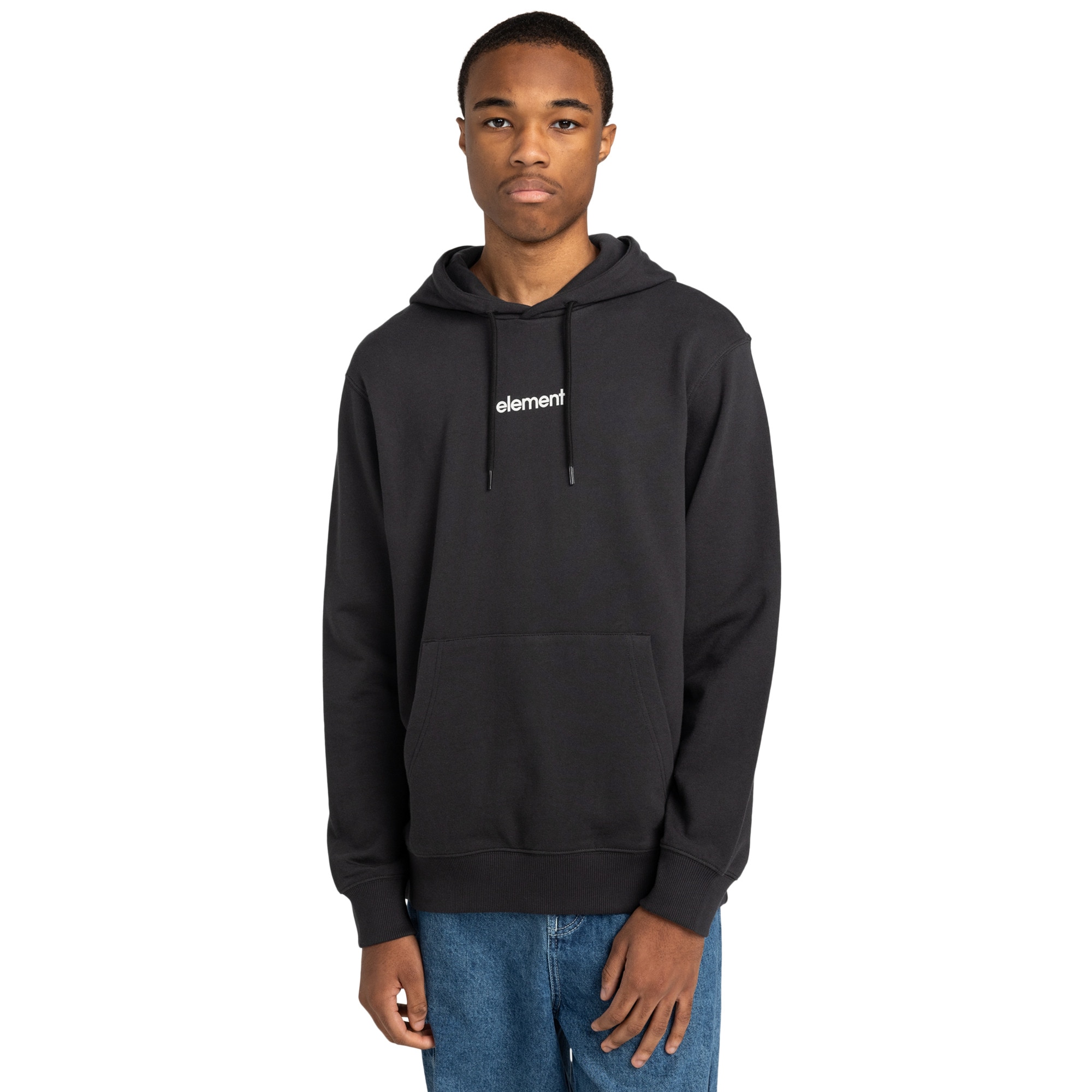 Sudadera con capucha para Hombre Simple Logo Element - Negro Negro-1