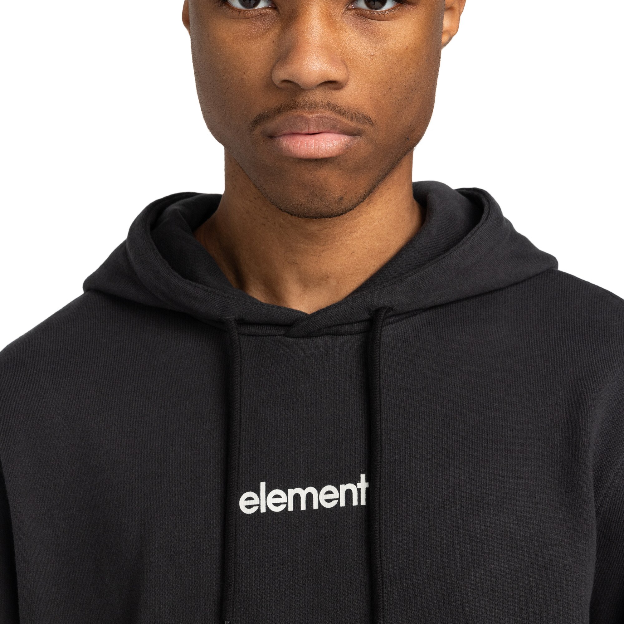 Sudadera con capucha para Hombre Simple Logo Element - Negro Negro-3