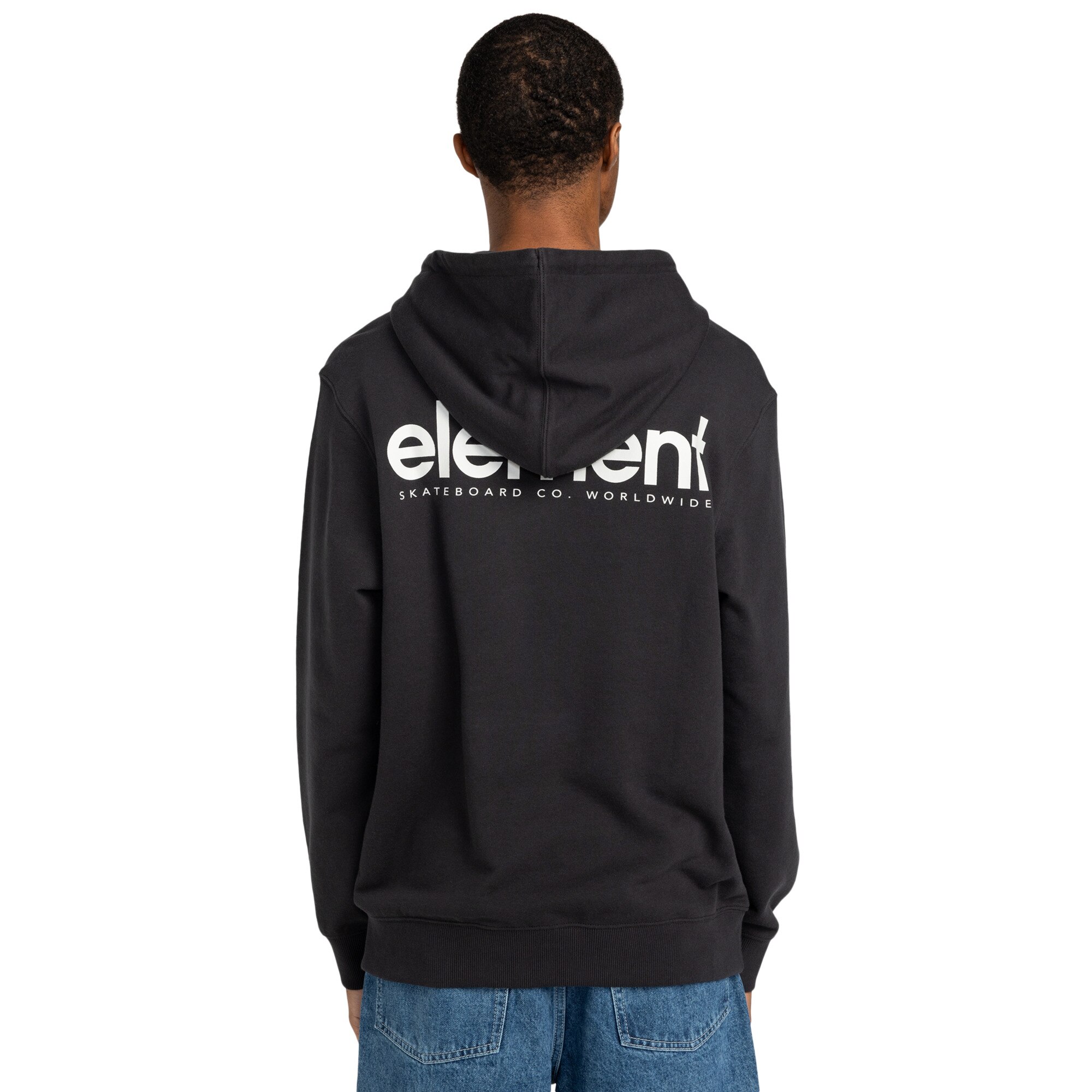 Sudadera con capucha para Hombre Simple Logo Element - Negro Negro-6