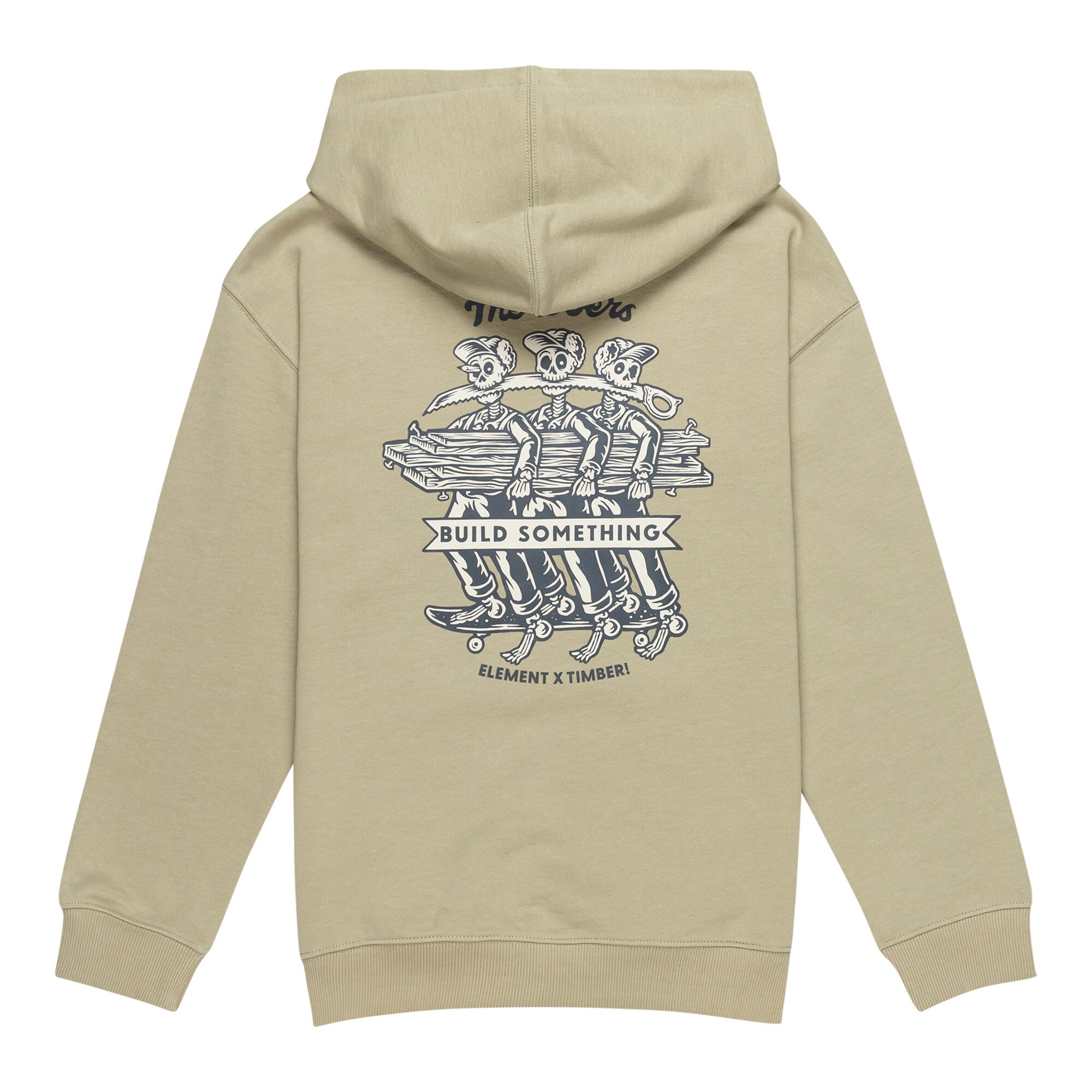 Sudadera de niños Timber Skeleton Gang Element - Verde Verde-2