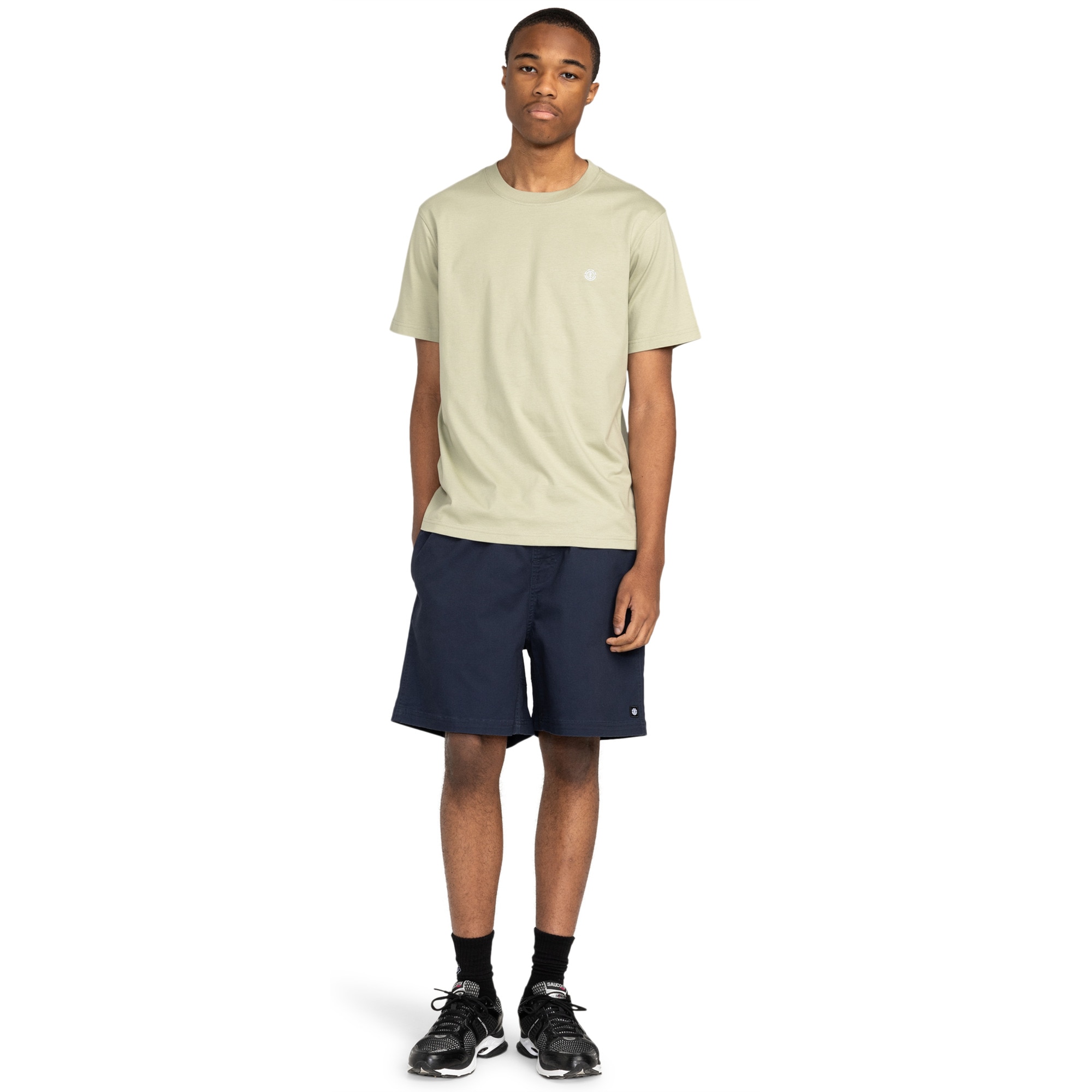 Camiseta de hombre Icon Embroidery Element - Verde Verde-4
