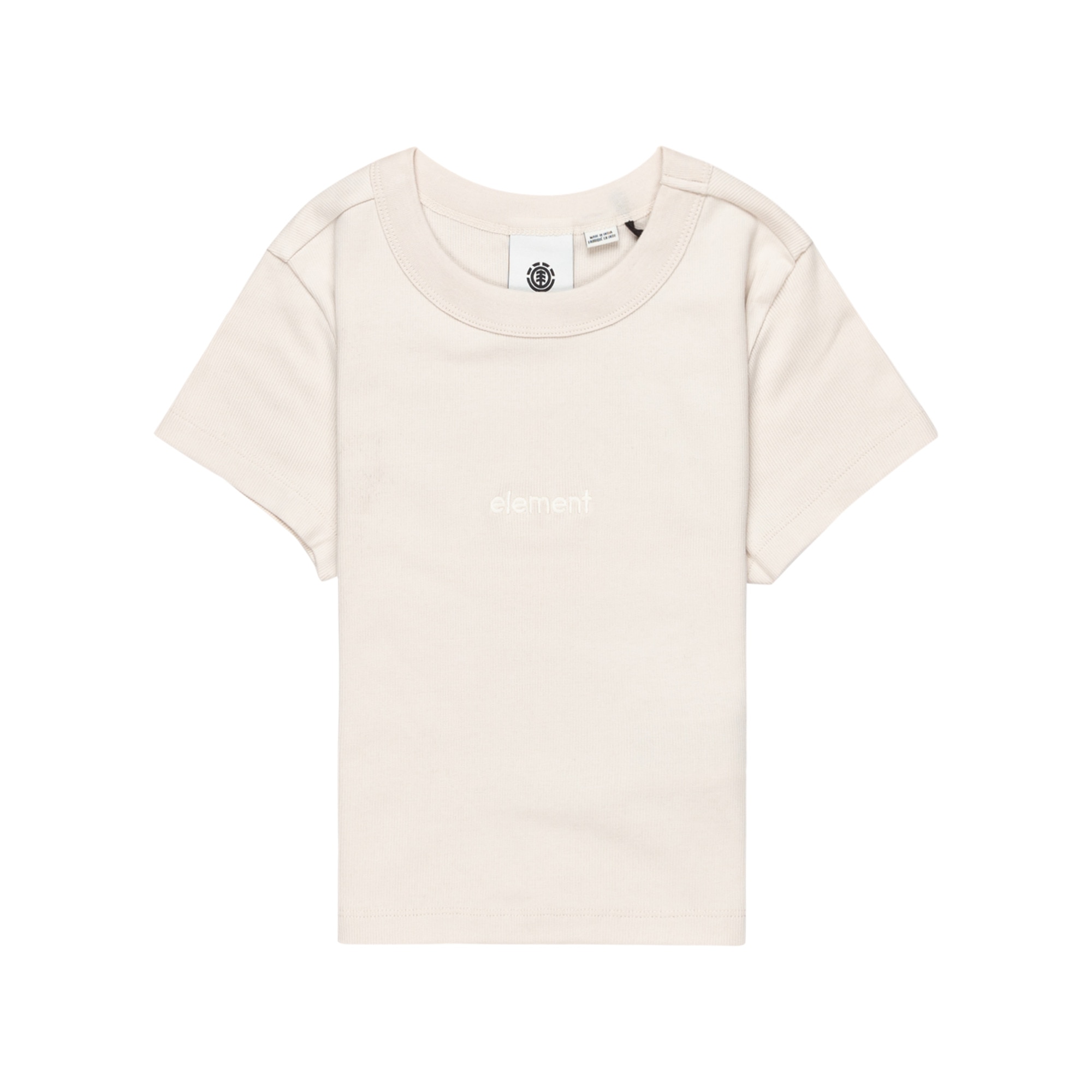 Element LOWCASE CROP - Camiseta Básica - Blue/azul