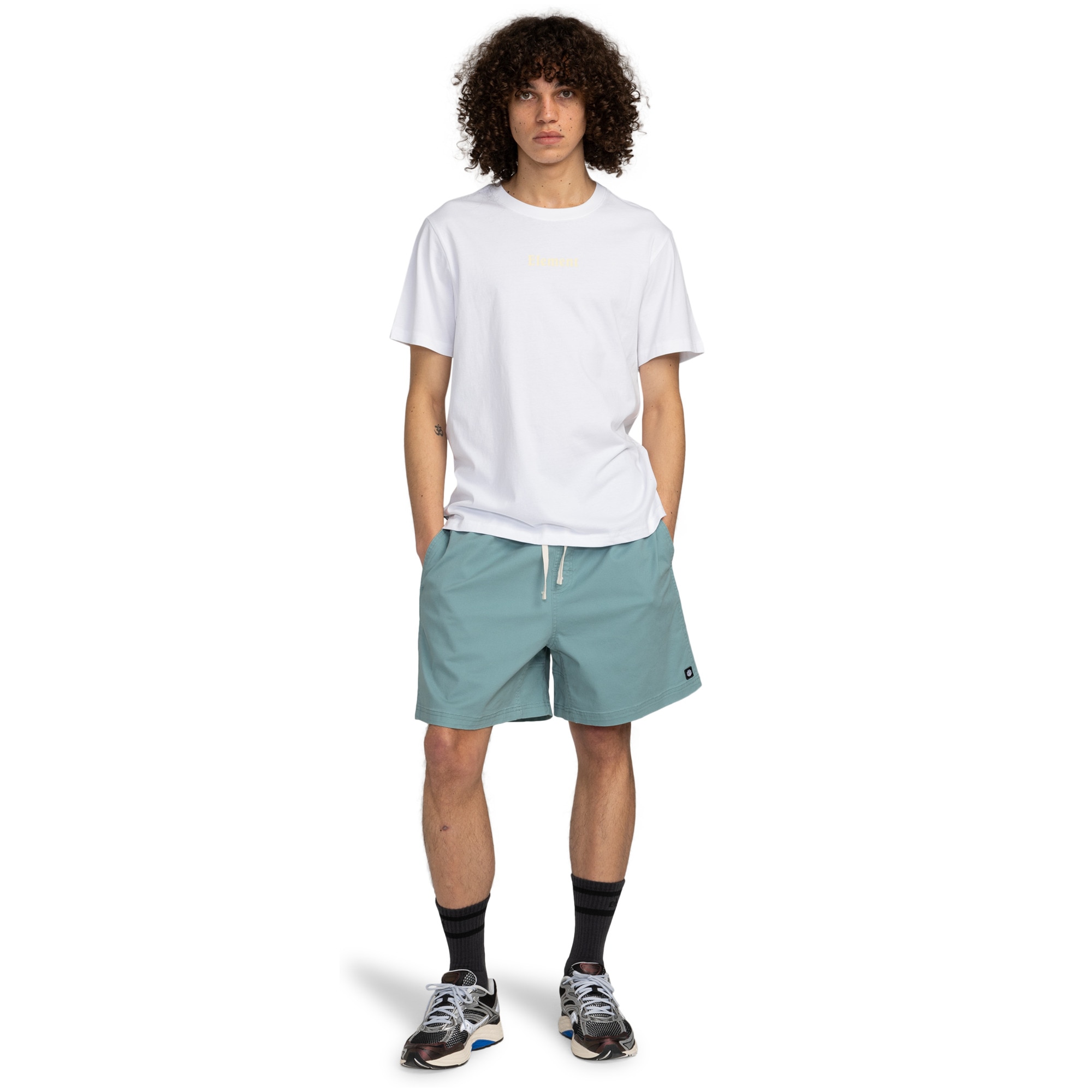 Camiseta de hombre Forever Element - Azul Blanco-4