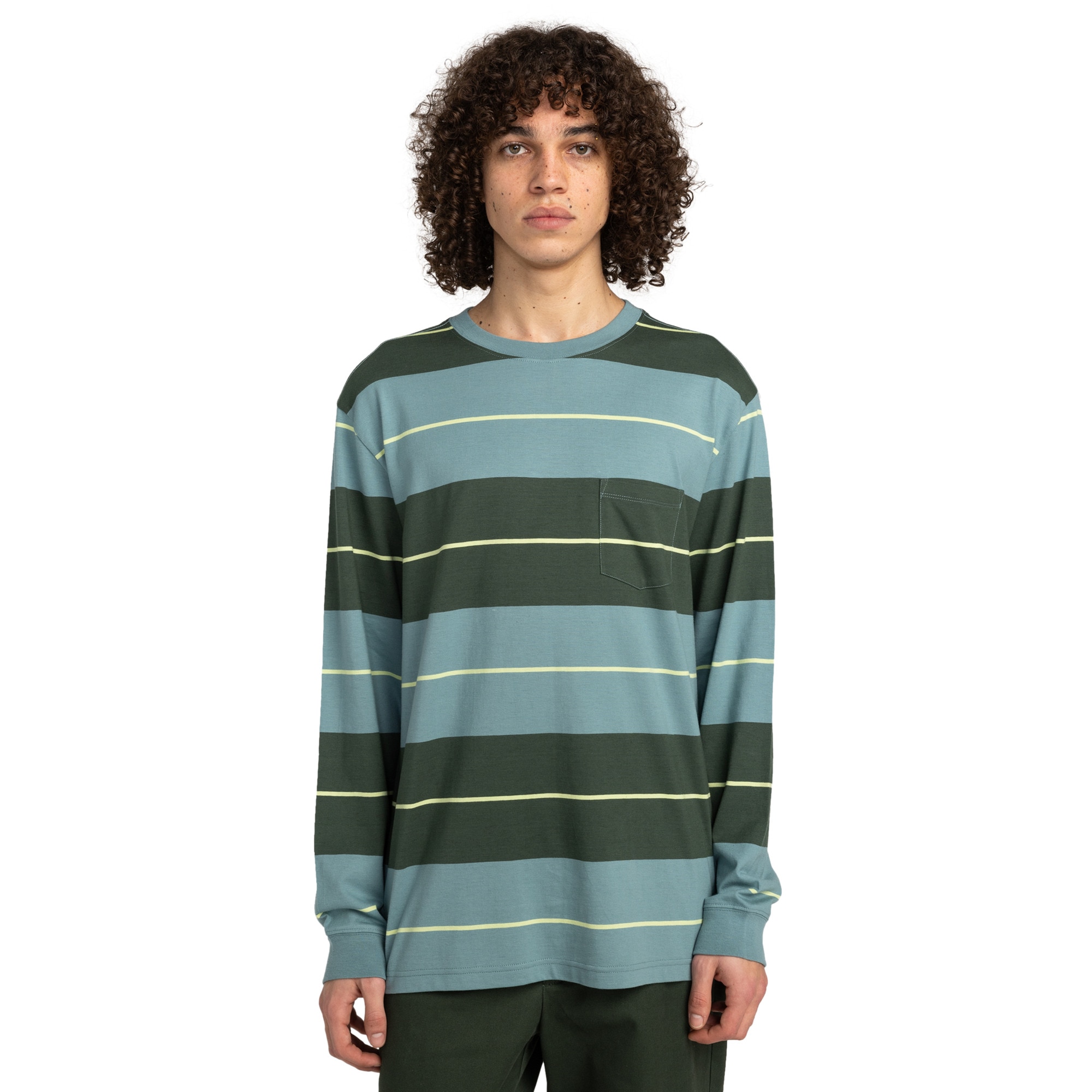 Camiseta de hombre Lowcase Element - Verde Verde-1