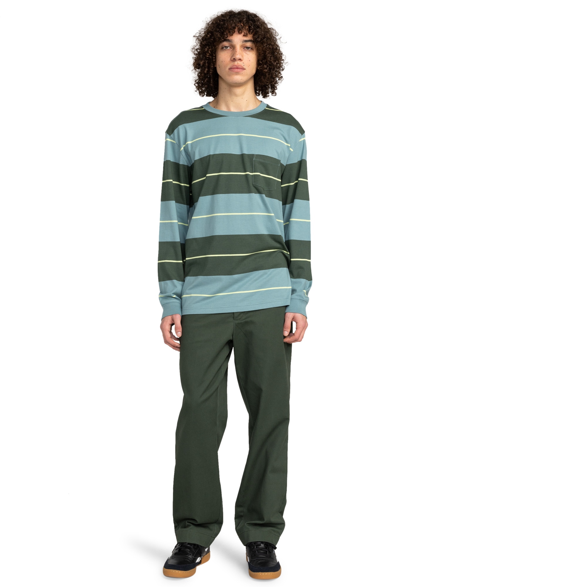 Camiseta de hombre Lowcase Element - Verde Verde-5