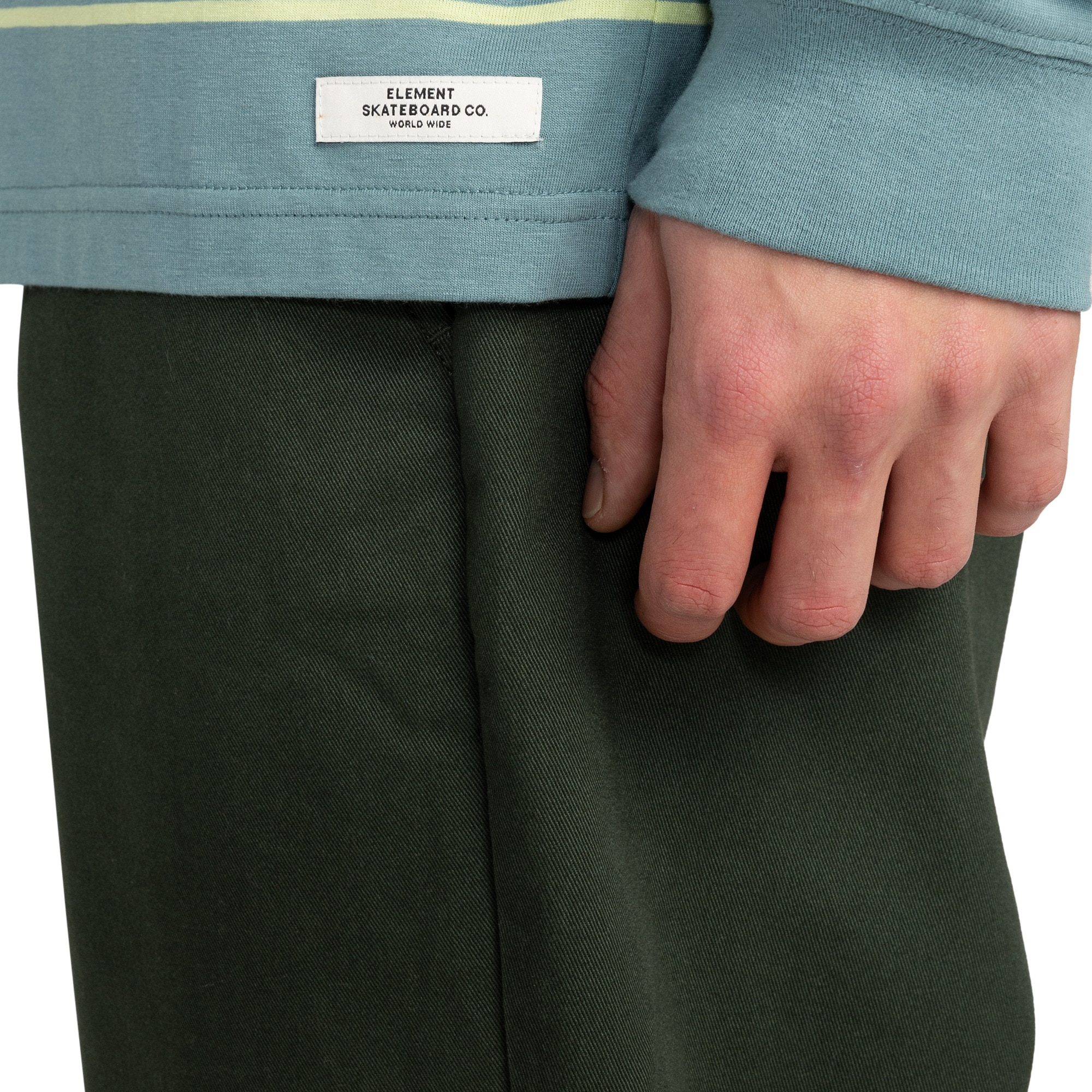 Camiseta de hombre Lowcase Element - Verde Verde-6
