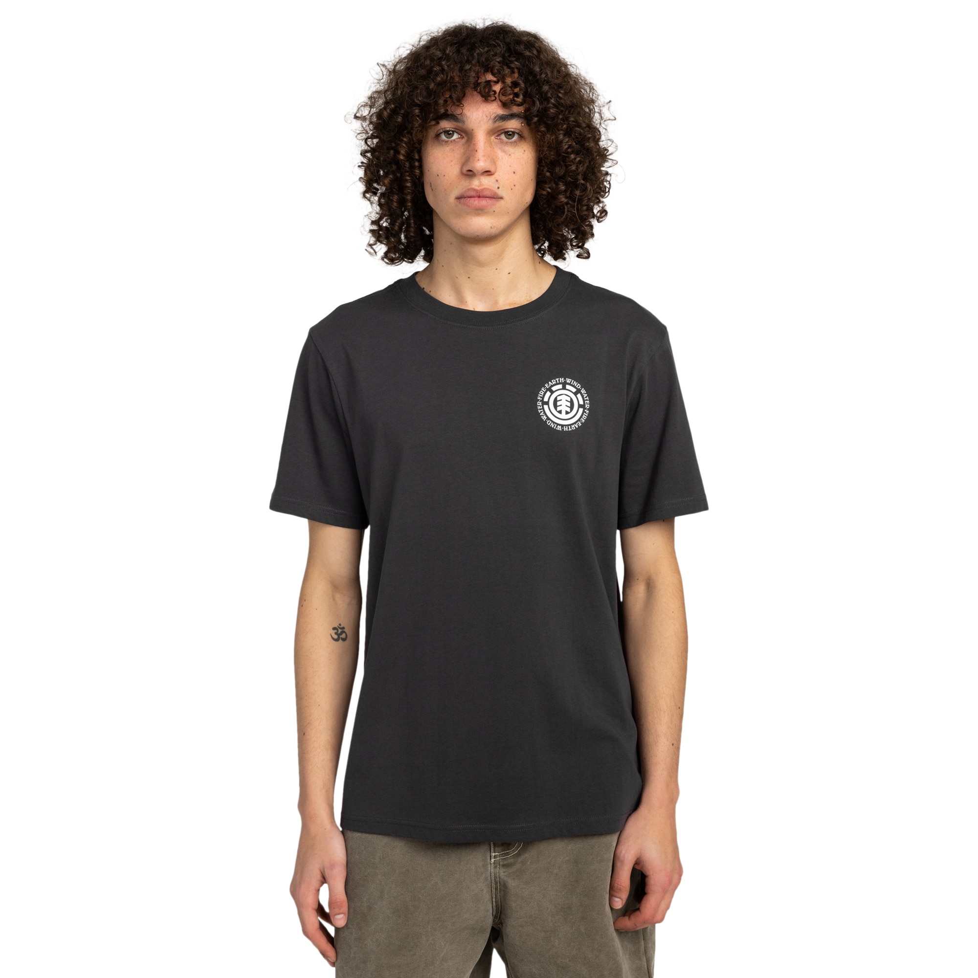 Element Camiseta de hombre Seal BP Negro