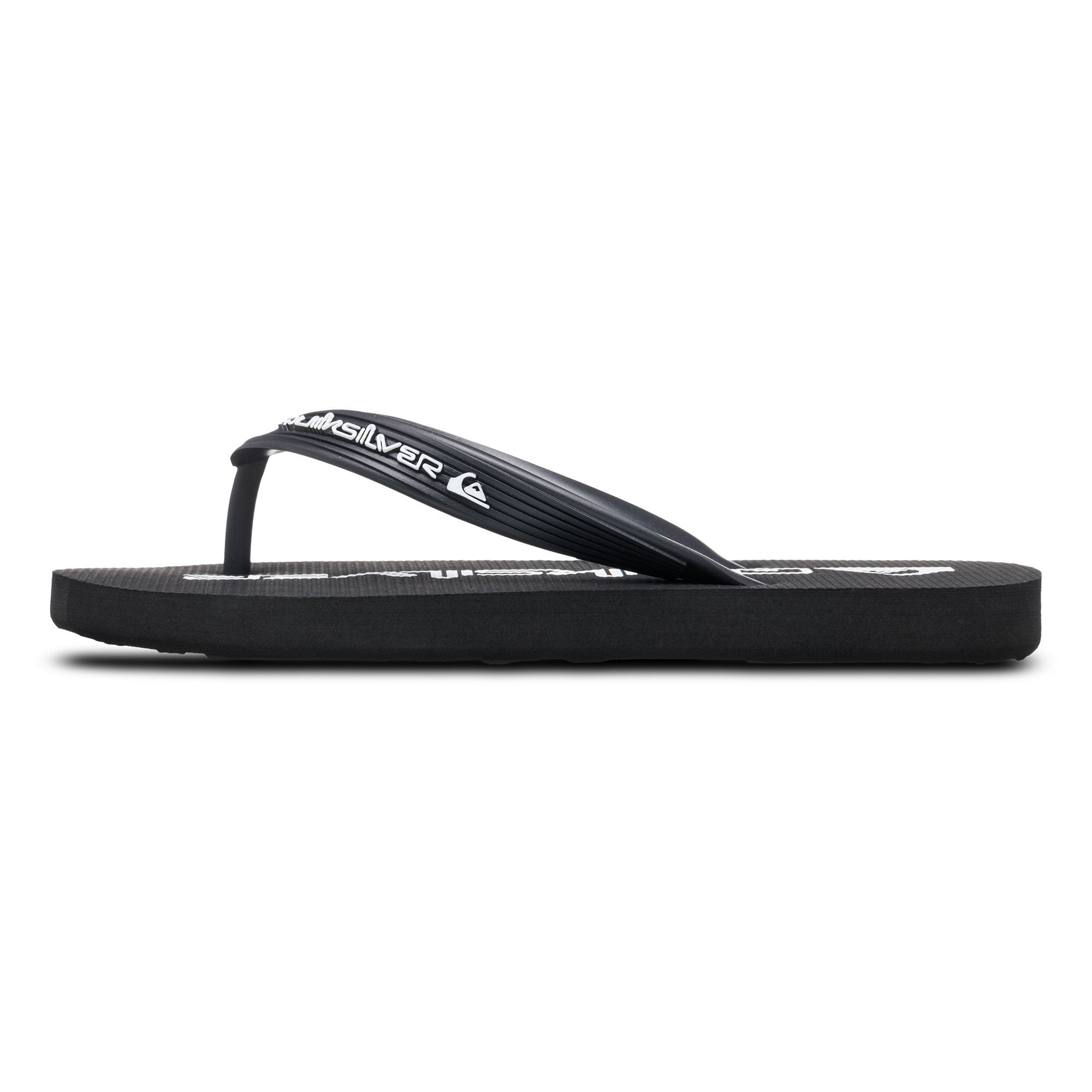 Imagen 2 de Chanclas de niños Java Wordmark Quiksilver - Negro / Blanco Negro / Blanco
