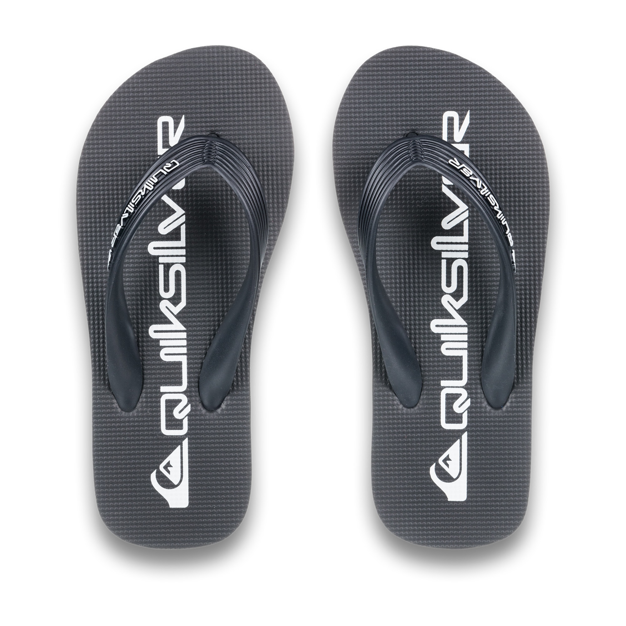 Imagen 3 de Chanclas de niños Java Wordmark Quiksilver - Negro / Blanco Negro / Blanco