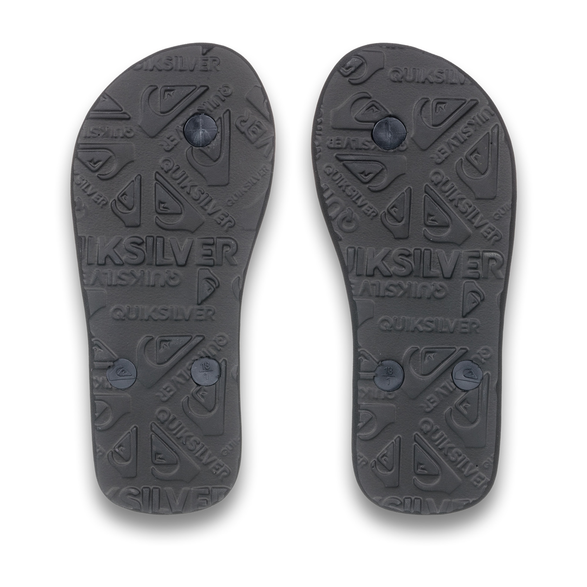 Imagen 4 de Chanclas de niños Java Wordmark Quiksilver - Negro / Blanco Negro / Blanco