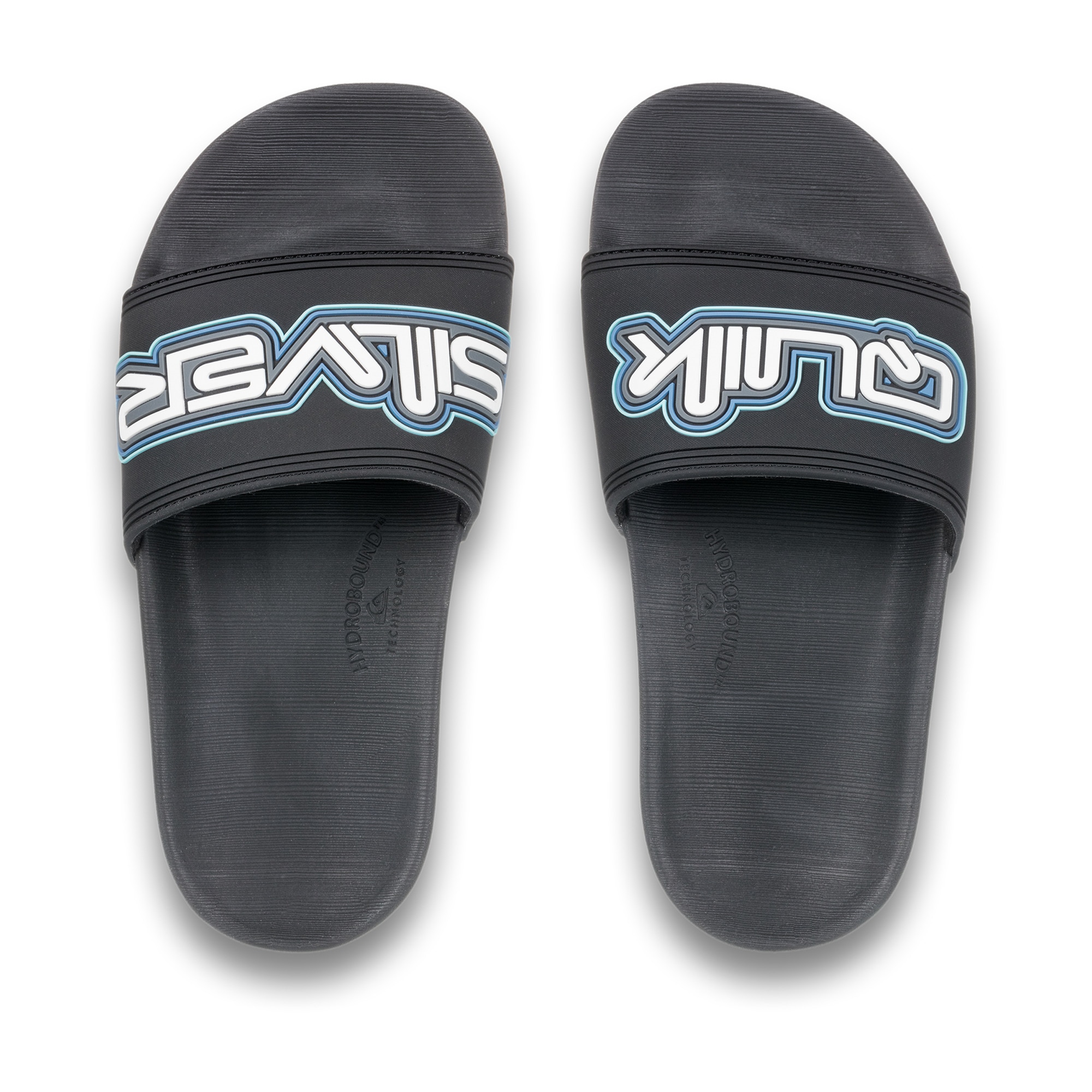 Chanclas de niños Rivi Quiksilver - Negro Negro-3