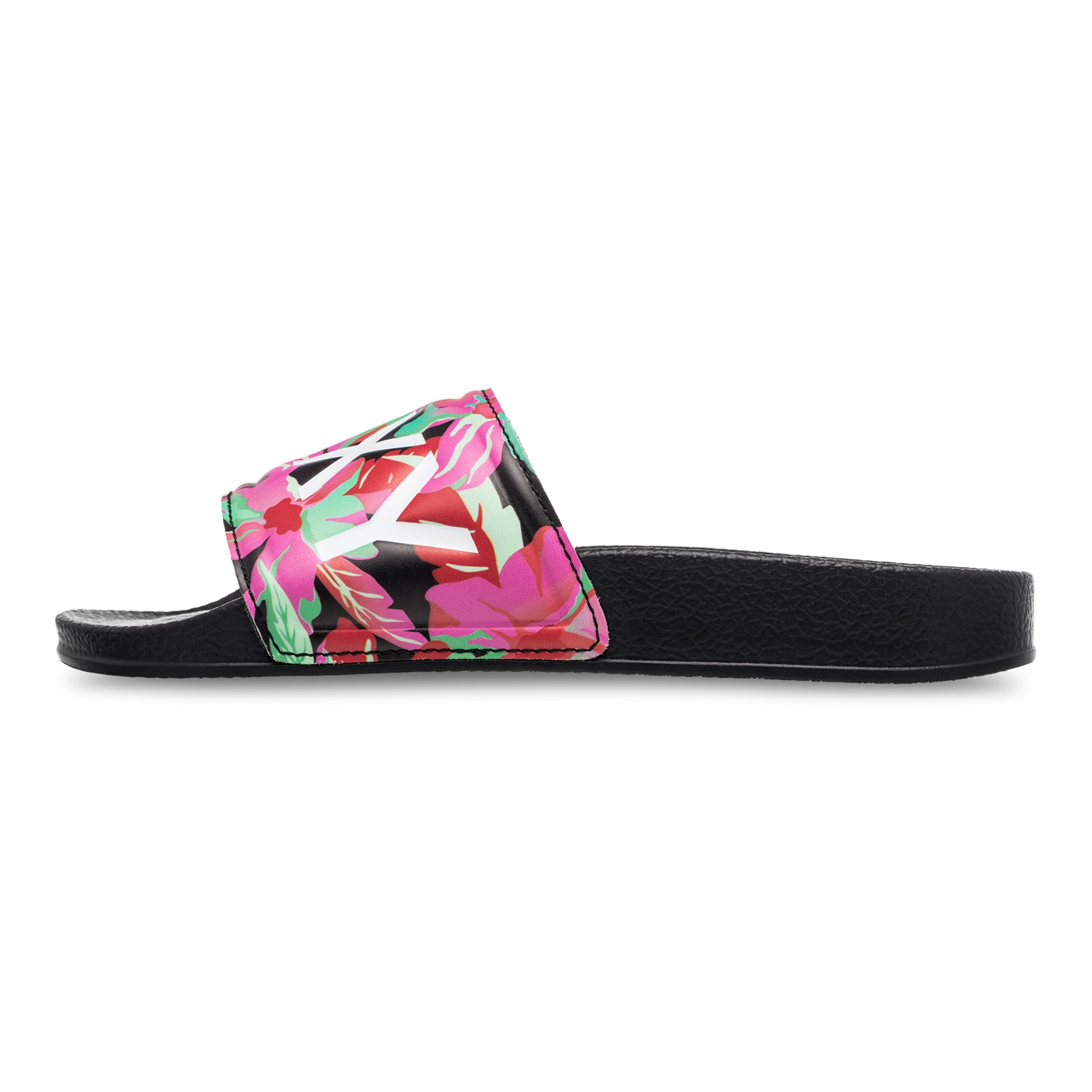 Chanclas de niños Slippy Roxy - Negro / Rojo Negro / Rojo-2
