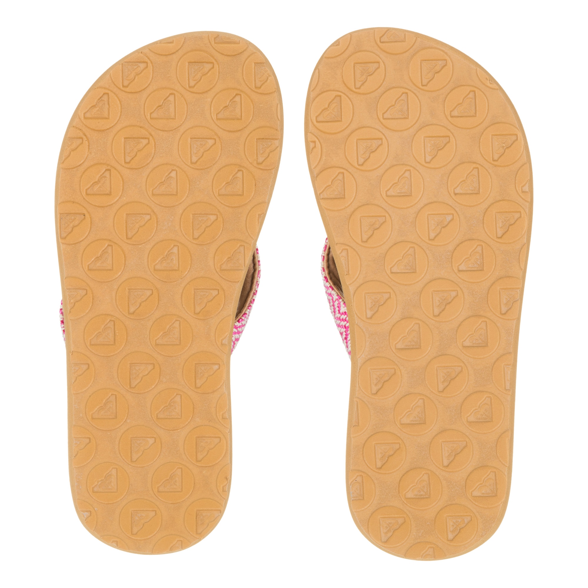 Chanclas de niños Porto Raffia Roxy - Rojo Rojo-4