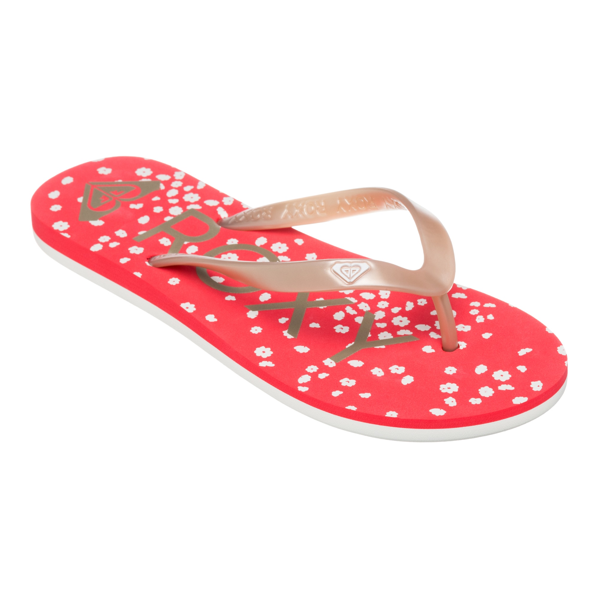 Roxy Chanclas de mujer Tahiti Rojo
