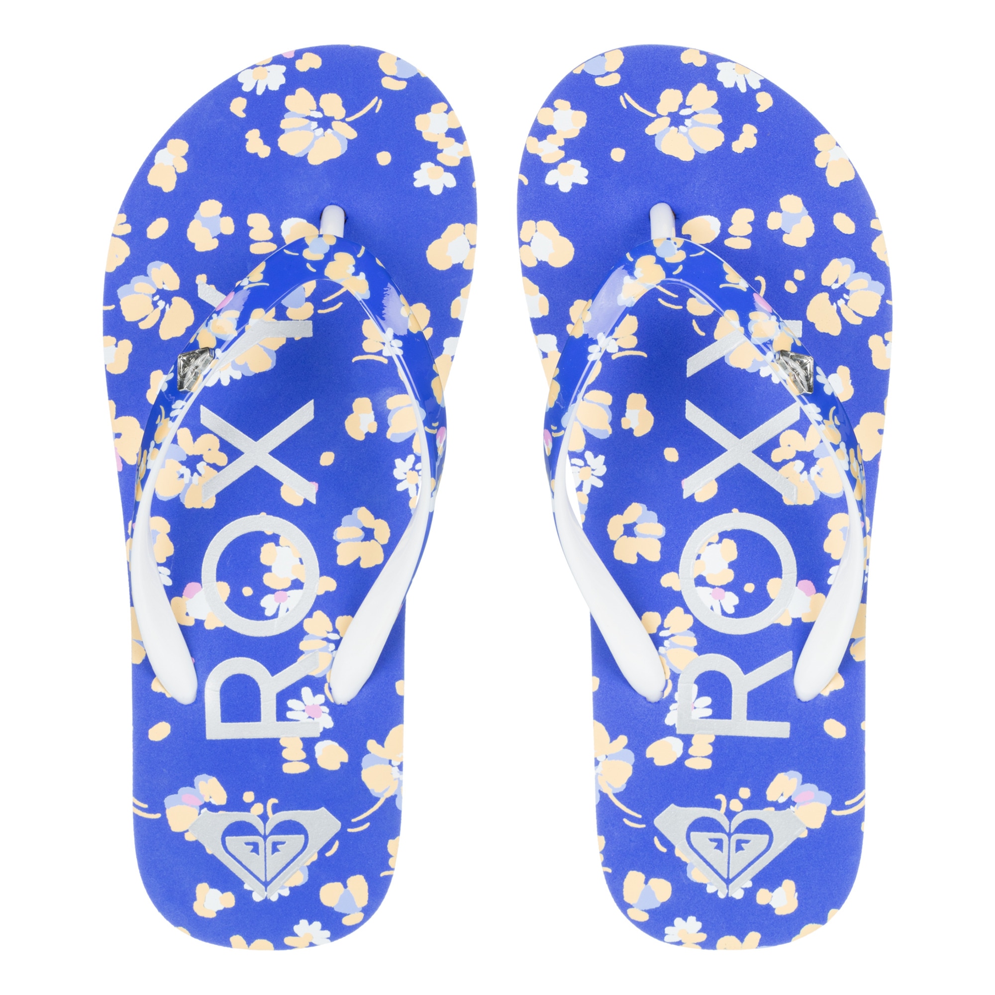 Chanclas de niños Pebbles Roxy - Azul Azul-3