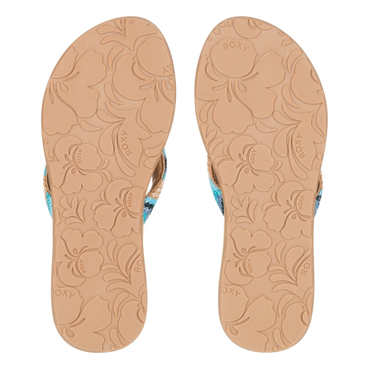 Roxy Sandalias Mujer Chanclas De Playa PORTO Azul Mujer ROXY