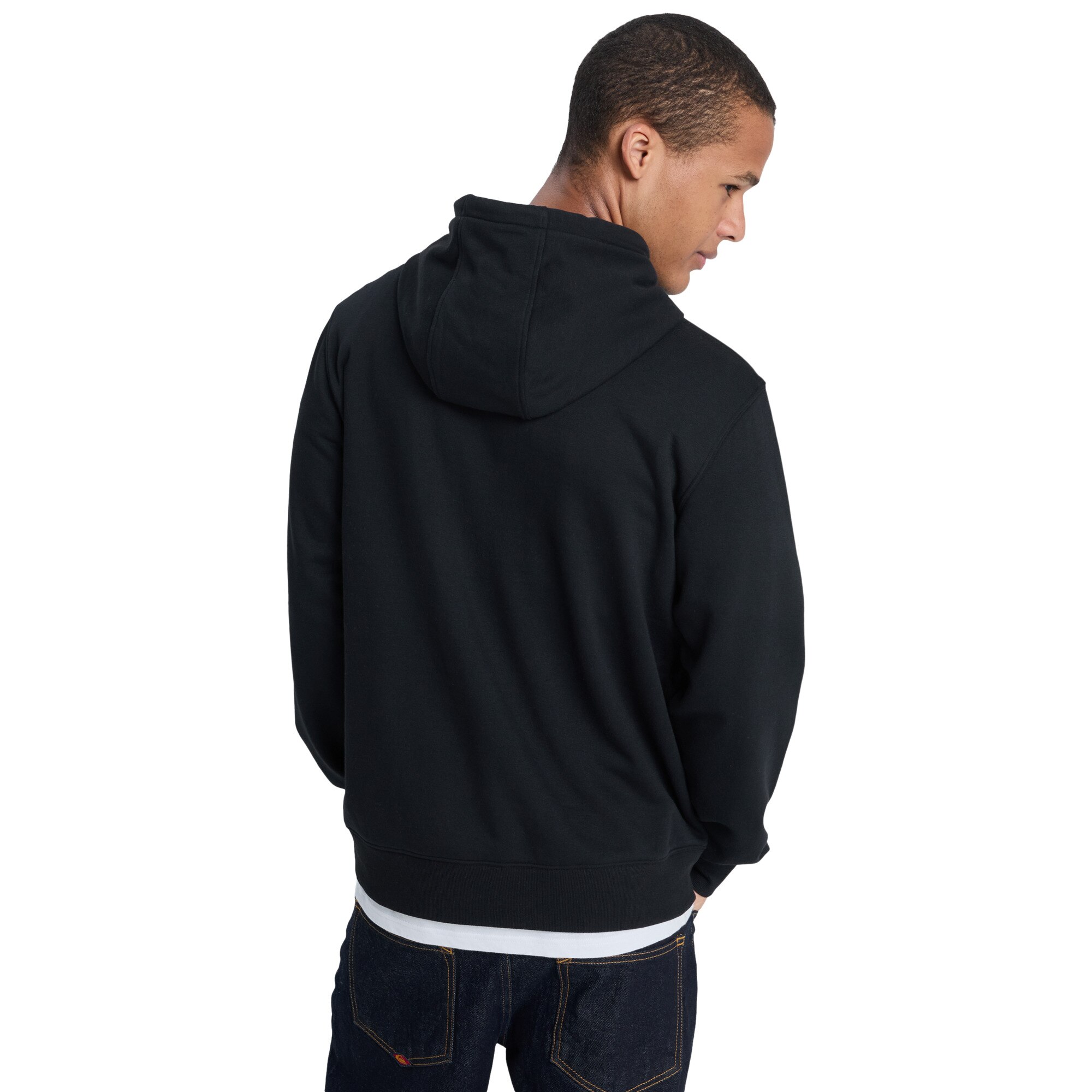 Sudadera de hombre Comp Logo Quiksilver - Negro Negro-2
