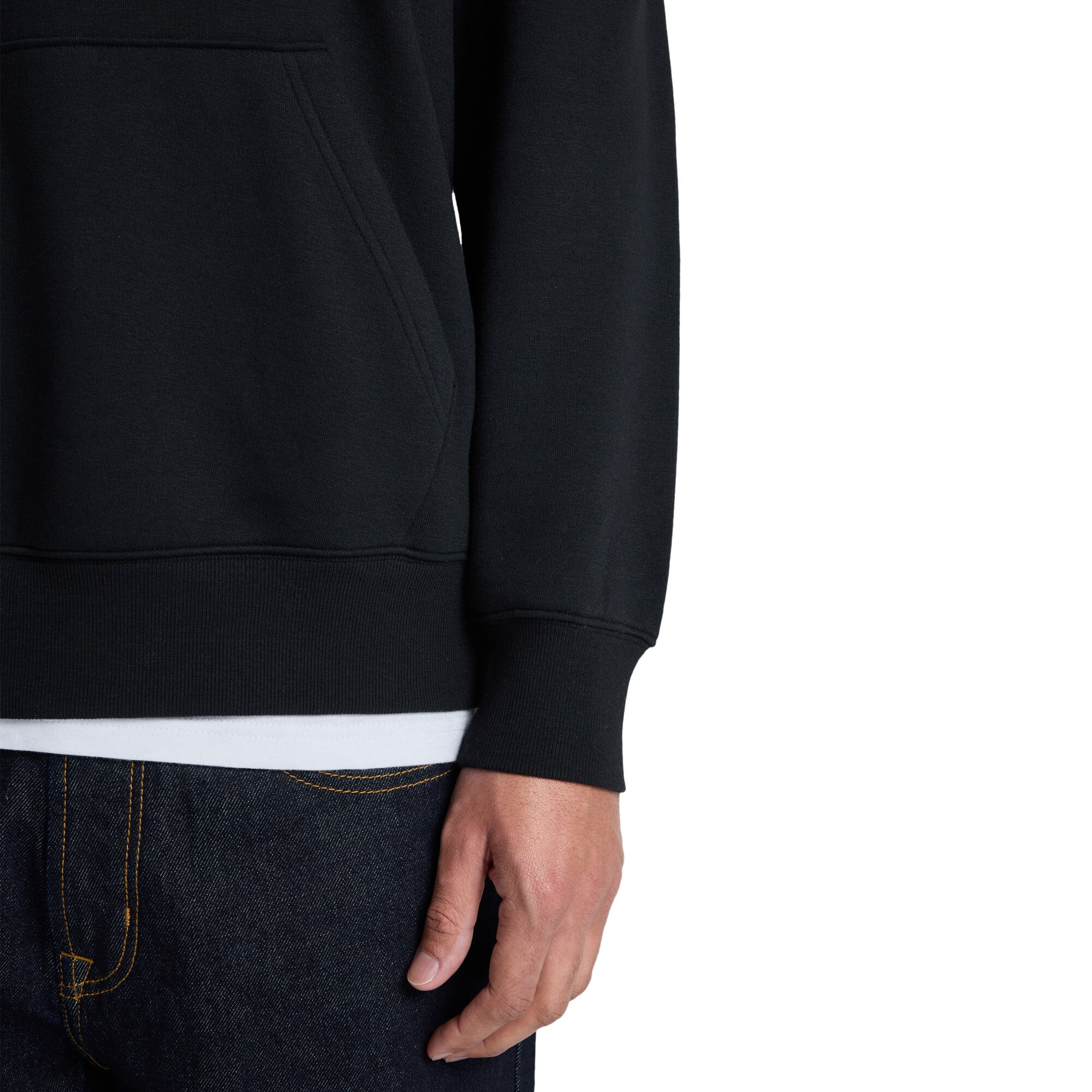 Sudadera de hombre Comp Logo Quiksilver - Negro Negro-6