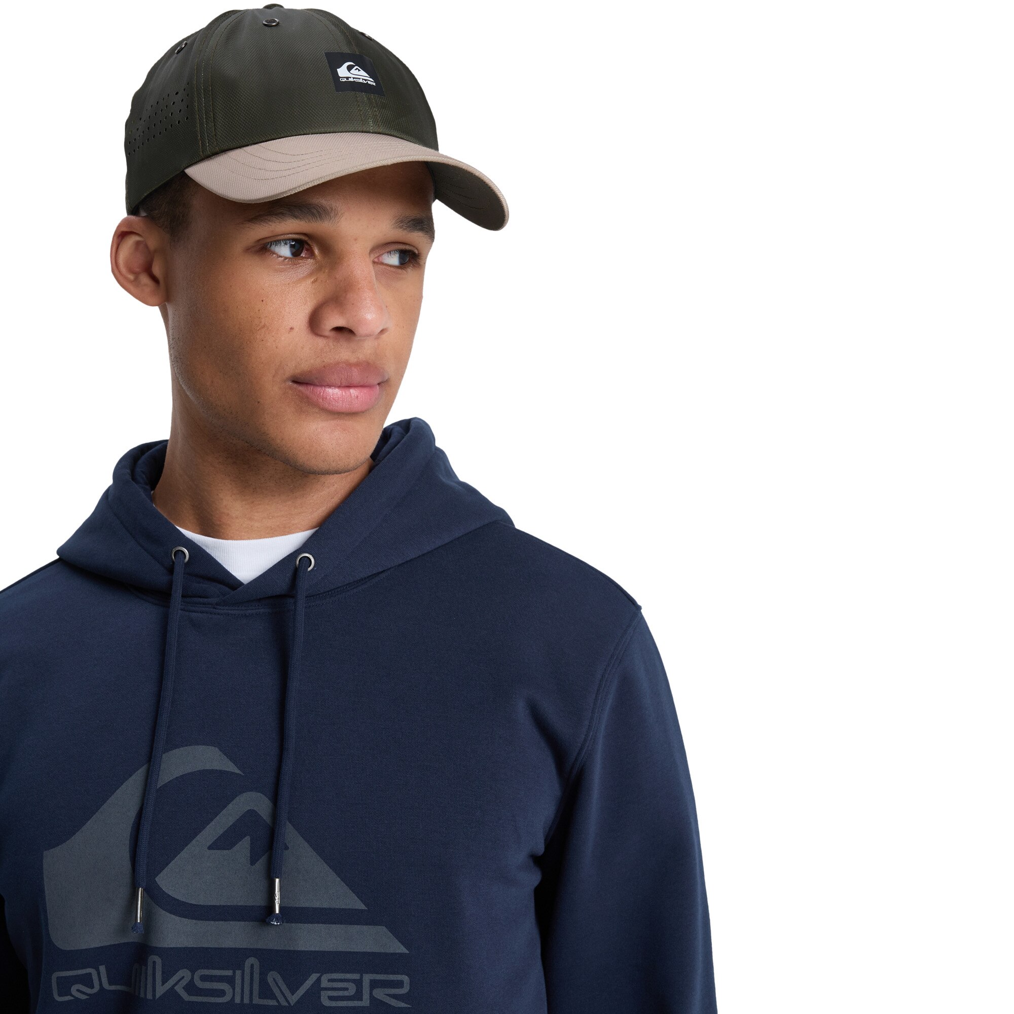 Sudadera de hombre Comp Logo Quiksilver - Azul marino Azul marino-4