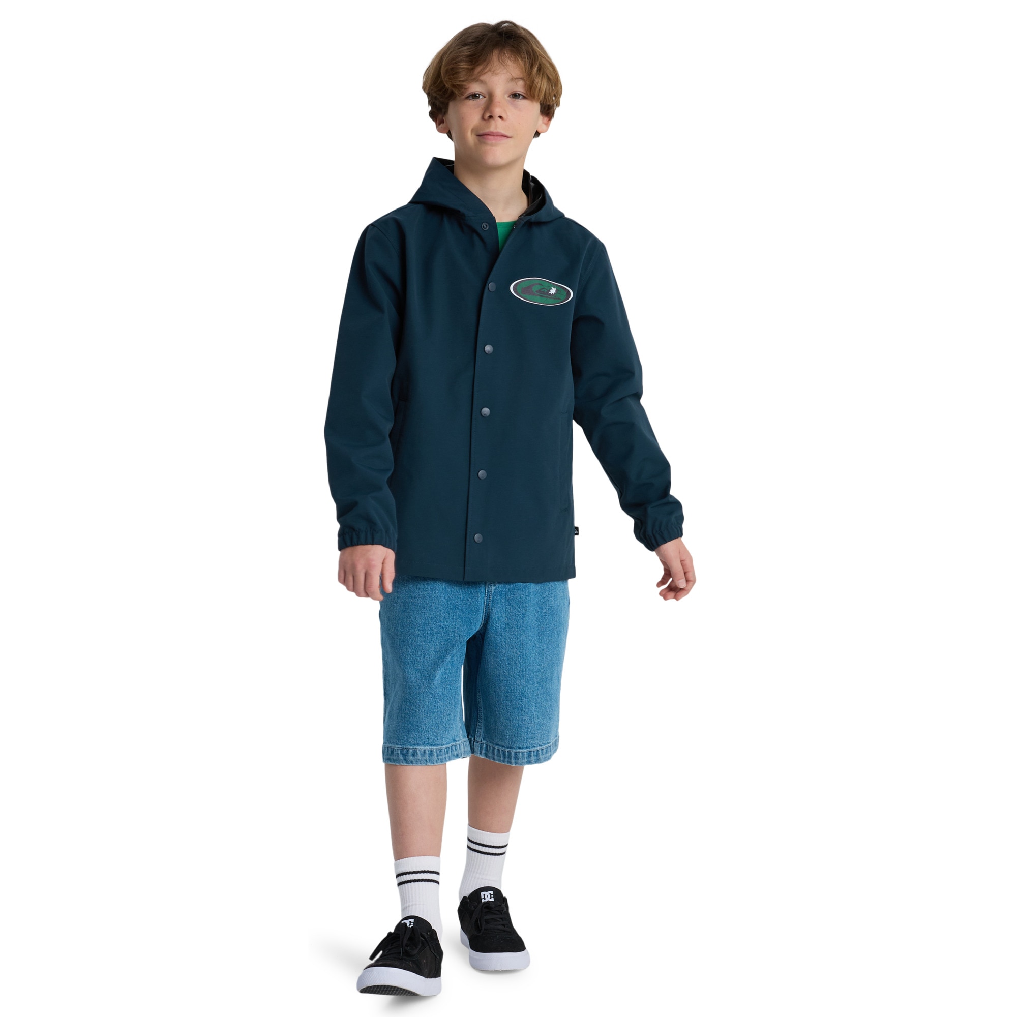 Chaqueta de niños Rain Cloud Quiksilver - Azul marino Azul marino-6