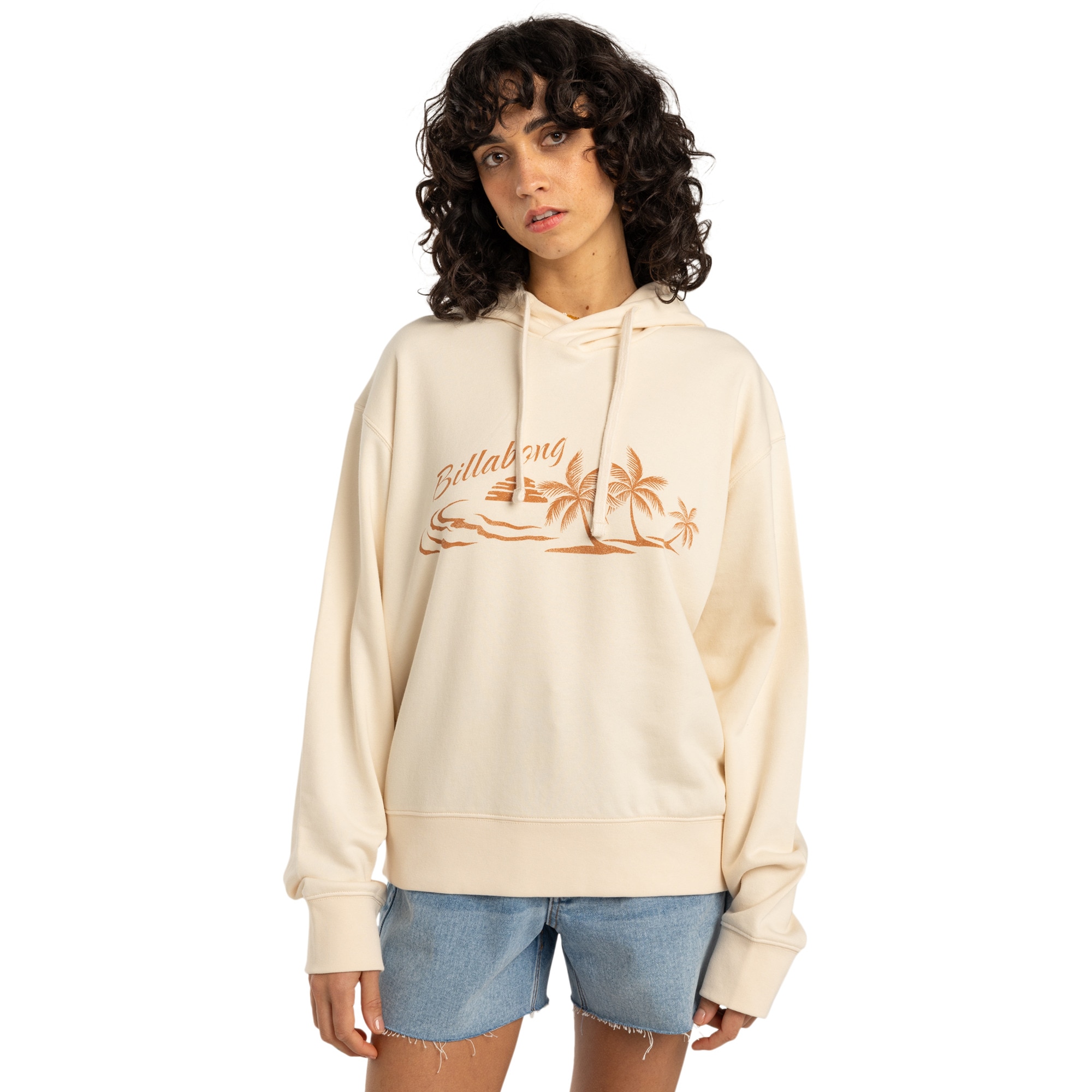 Imagen 1 de Sudadera de mujer Beach Tropics Billabong - Blanco Blanco