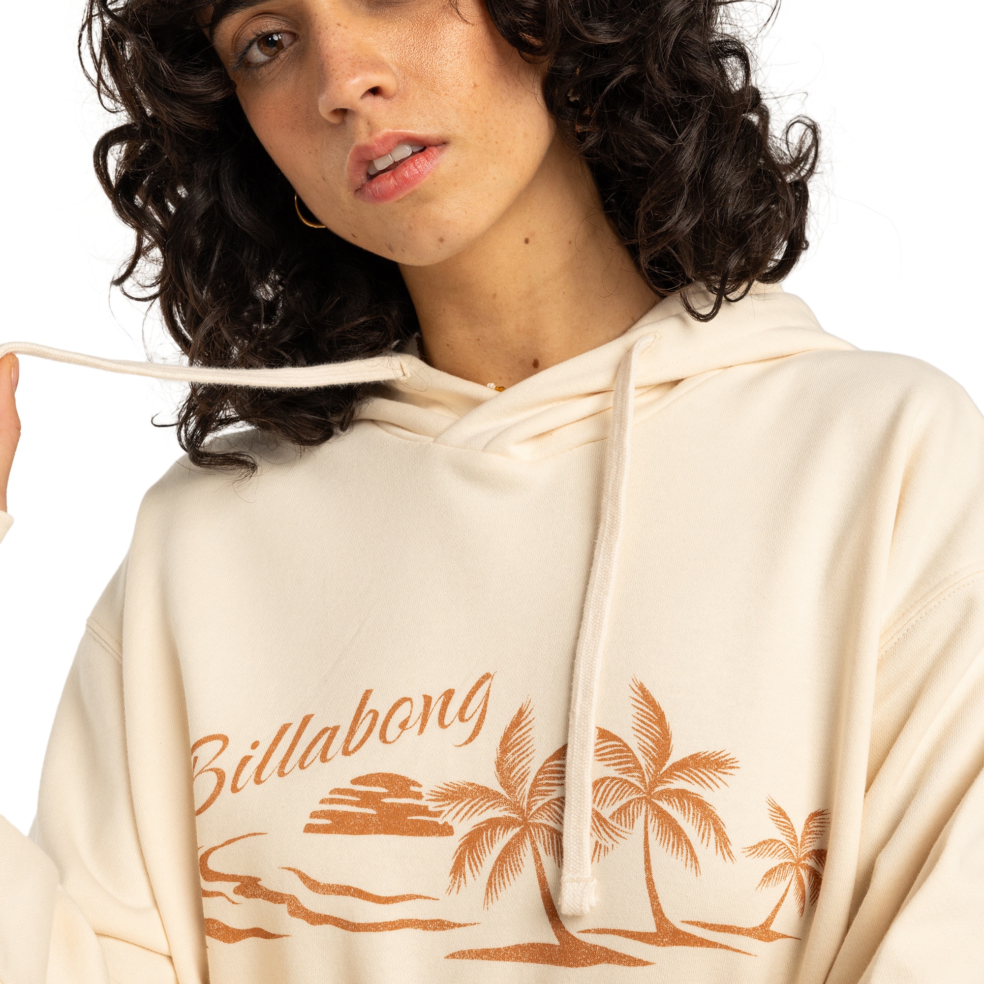 Imagen 2 de Sudadera de mujer Beach Tropics Billabong - Blanco Blanco