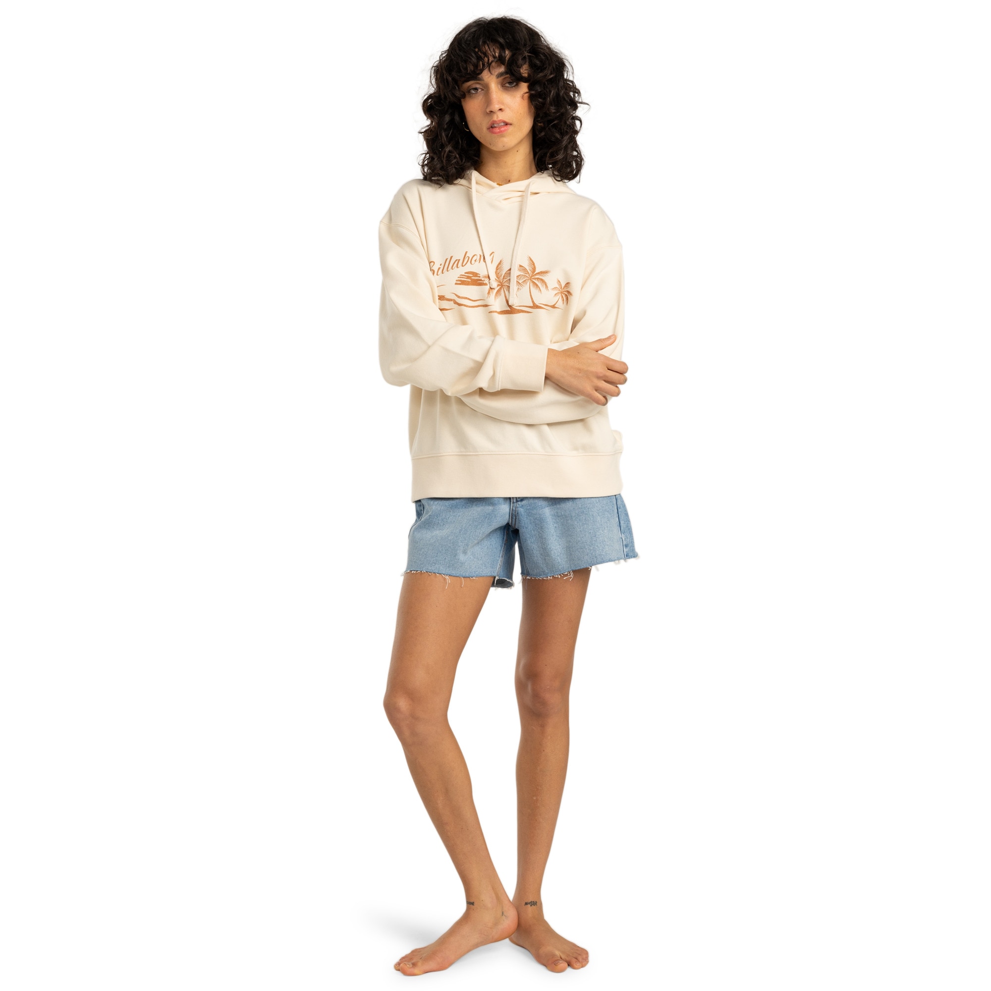 Imagen 3 de Sudadera de mujer Beach Tropics Billabong - Blanco Blanco