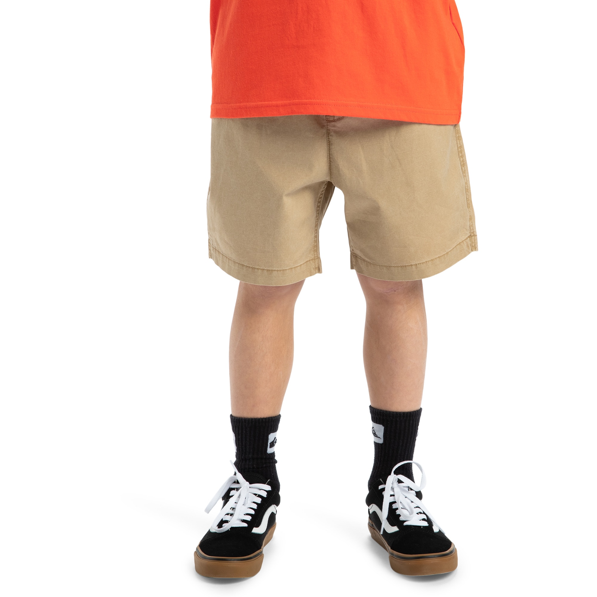 Imagen 1 de Pantalón corto de niños Taxer Youth 15" Quiksilver - Marrón Marrón