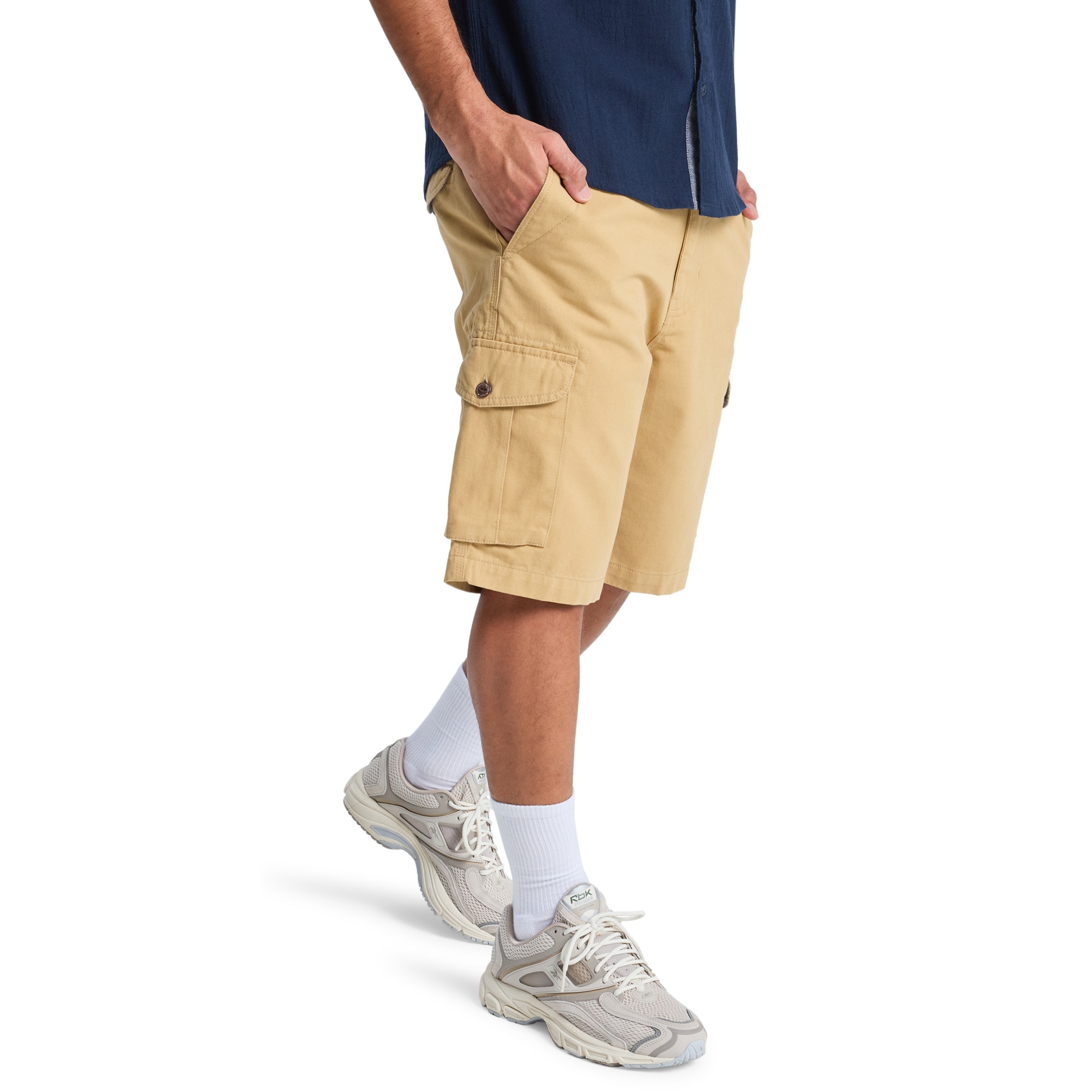 Imagen 3 de Short cargo para hombre Crucial Battle Cargo Quiksilver - Marrón Marrón