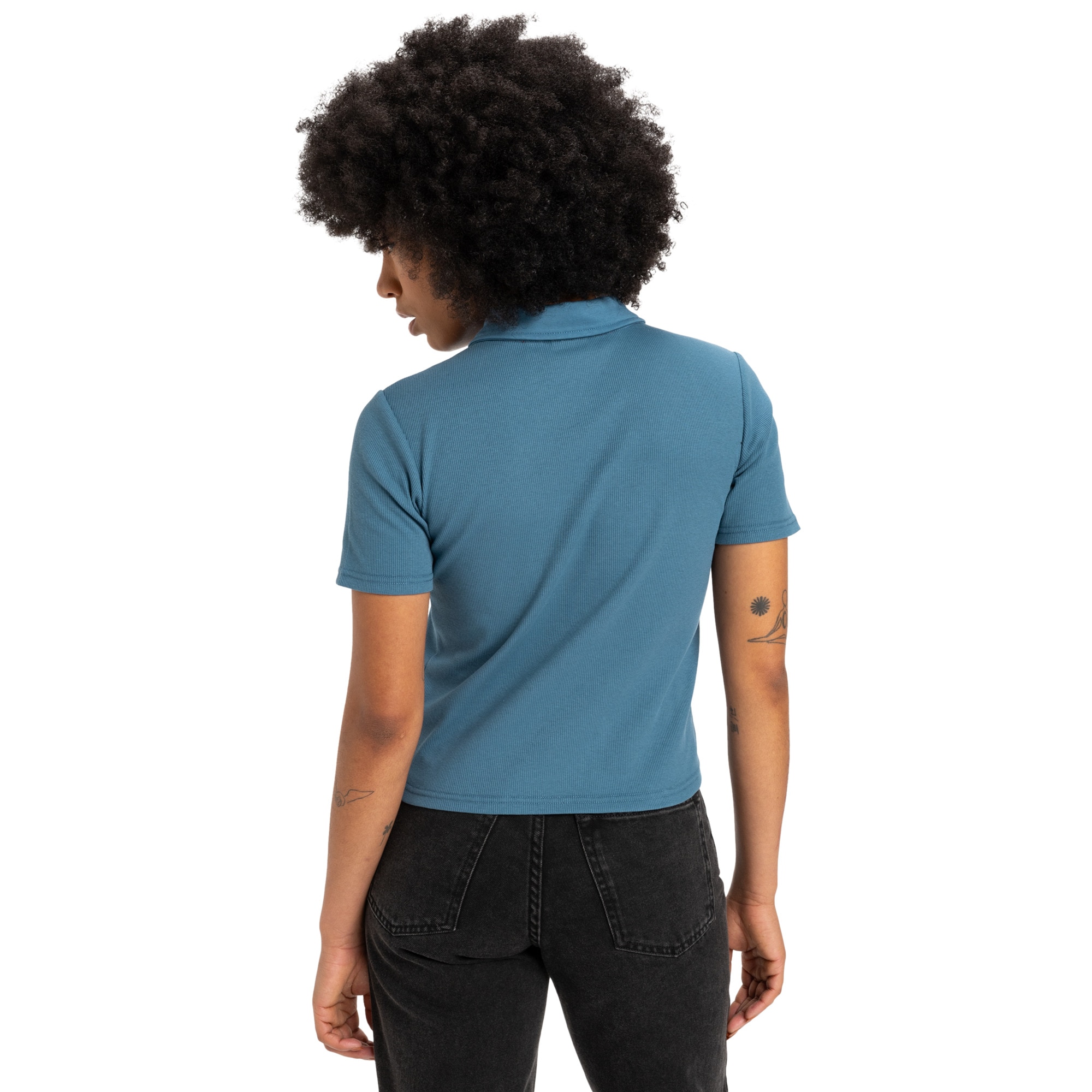 Camiseta de mujer Nightcall Polo Quiksilver - Azul Azul-2